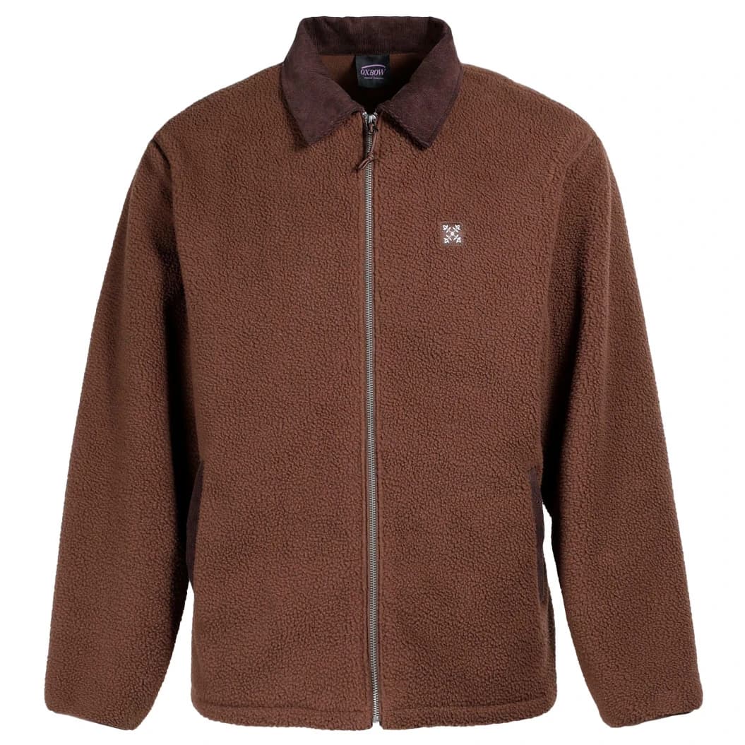 Поларено яке Oxbow Guard Sherpa Fleece Fleece jacket - Deep Brown