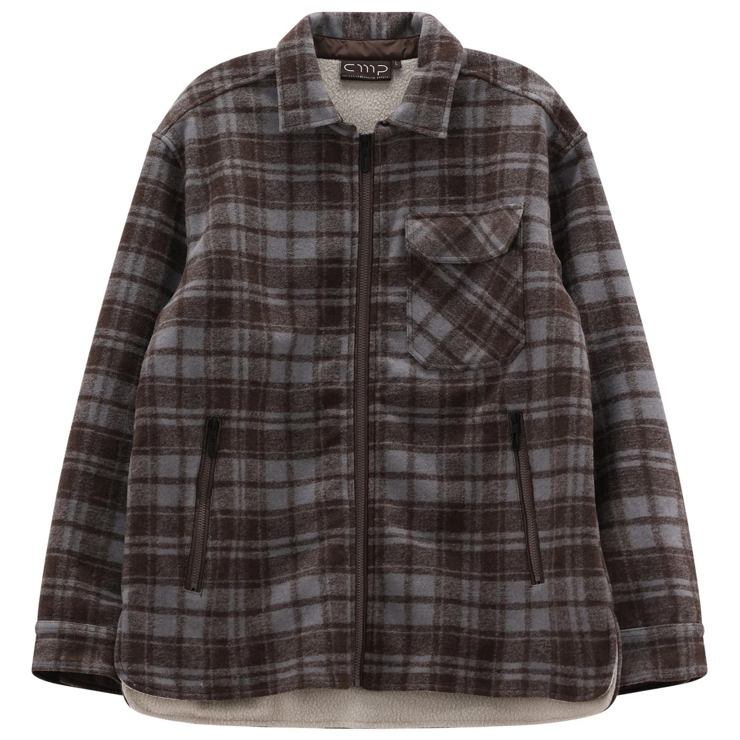 Мъжко поларено яке CMP Jacket 36M4717 Casual jacket - Moka / Rain