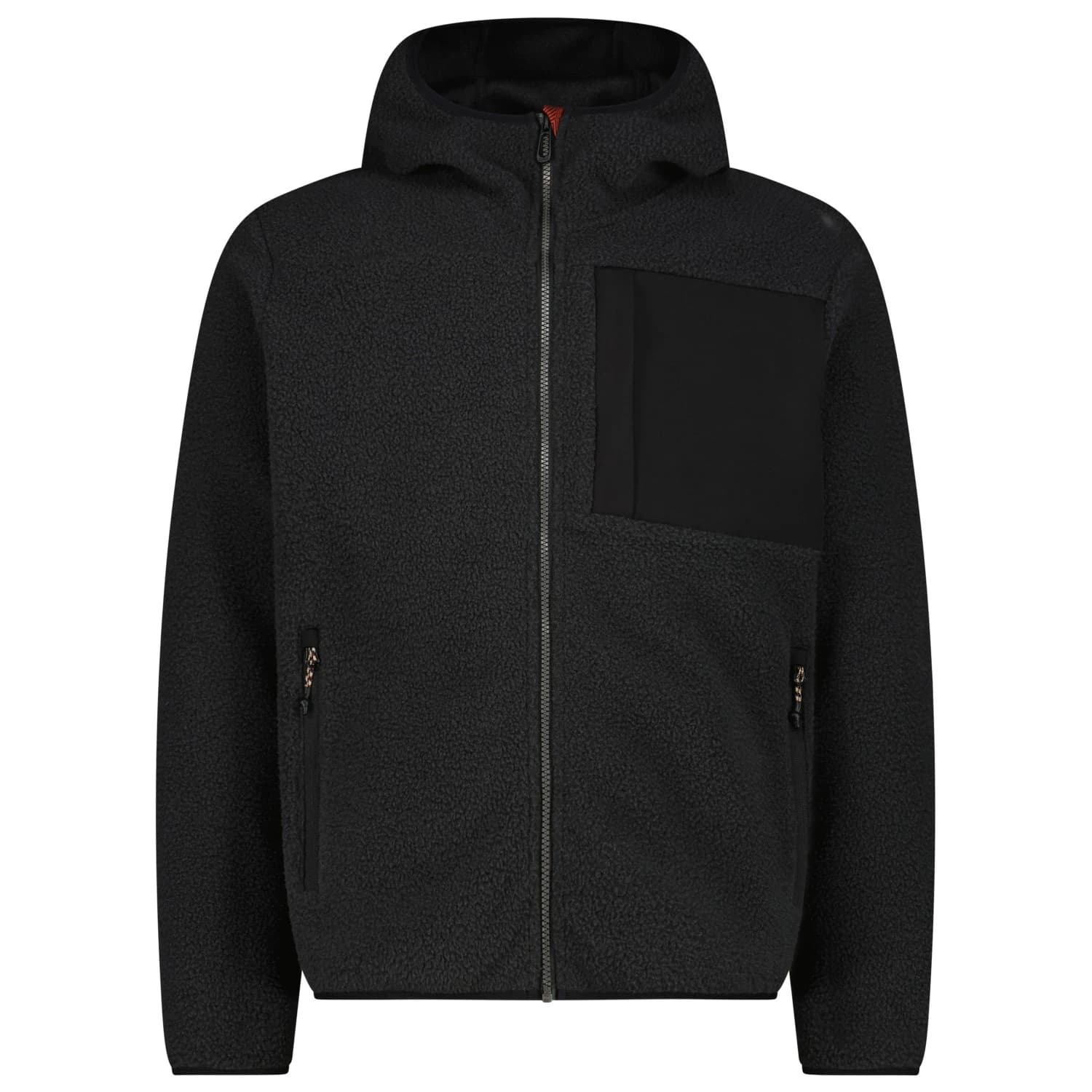 Поларено яке CMP Jacket Fix Hood 36P3087 Fleece jacket - Carbone Melange