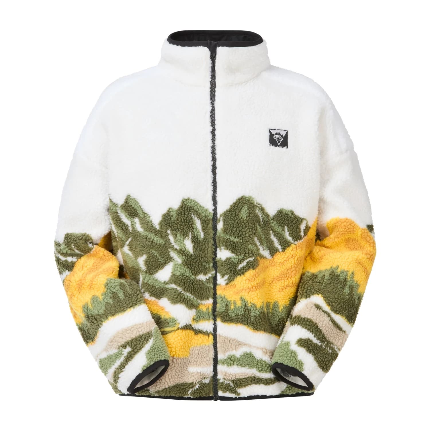 Мъжко поларено яке Picture Hafdals Zip Fleece Fleece jacket - Grape Leaf