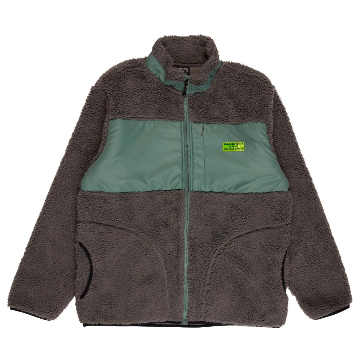 Мъжко поларено яке Billabong Canyon Trail Zip Fleece jacket - Pewter
