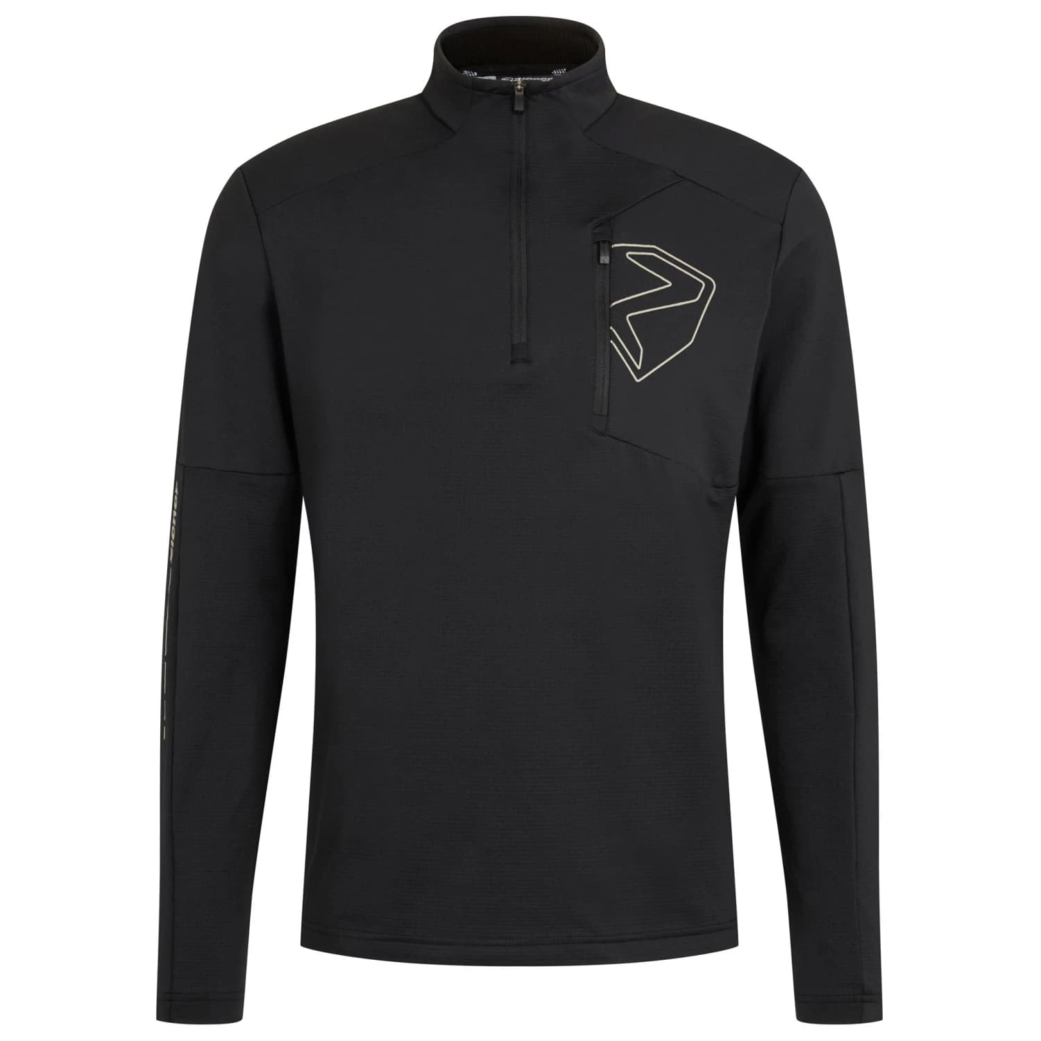 Поларен пуловер Ziener Jasuka-Z Fleece jumper - Black