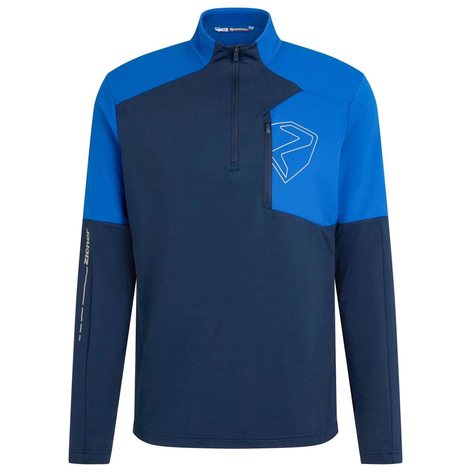 Поларен пуловер Ziener Jasuka-Z Fleece jumper - Cobalt Blue