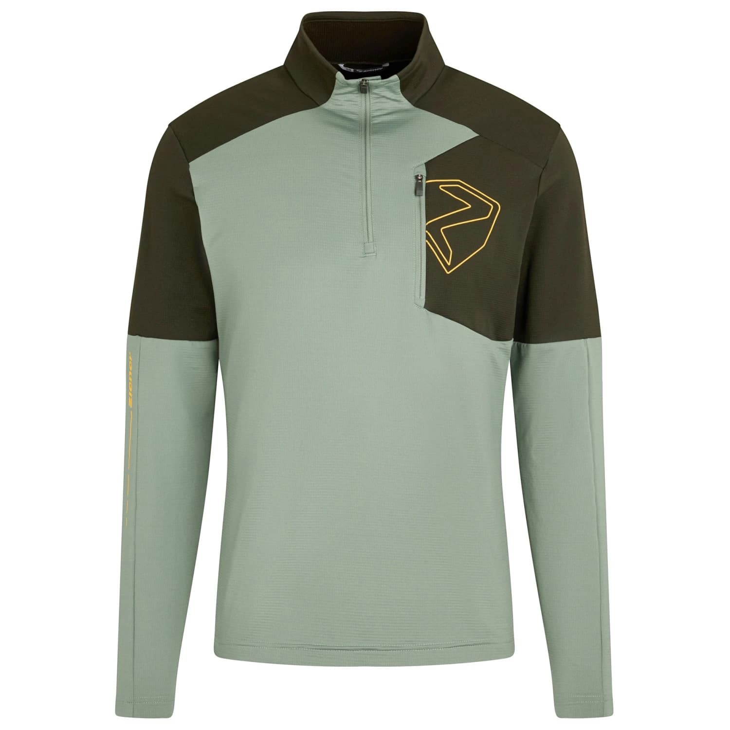 Поларен пуловер Ziener Jasuka-Z Fleece jumper - Green Night