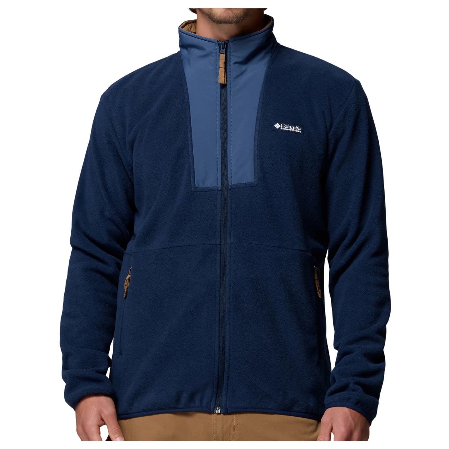 Мъжко поларено яке Columbia Sequoia Grove II Full Zip Fleece Fleece jacket - Collegiate Navy / Dark Mountain