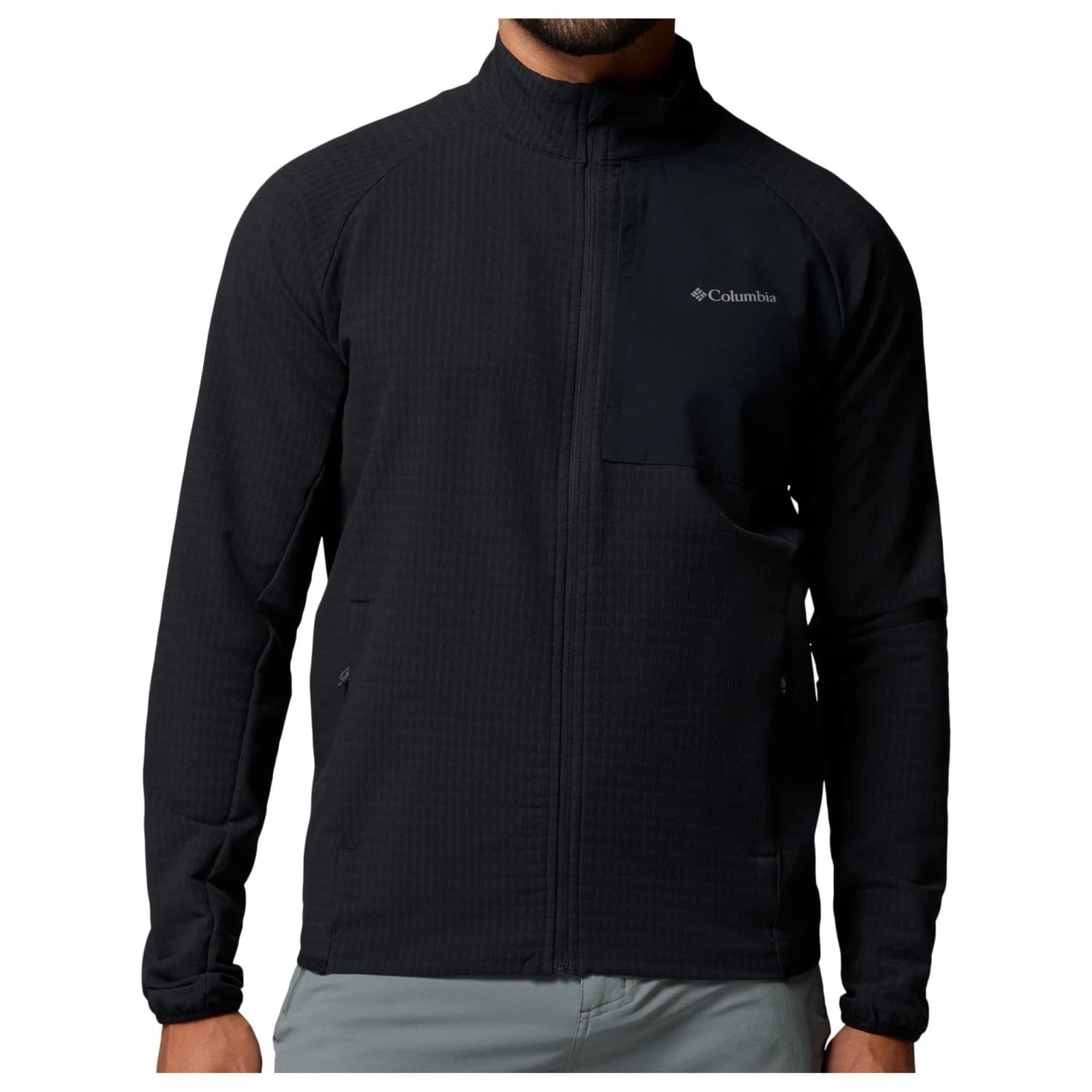 Мъжко поларено яке Columbia Superior Summit Grid Full Zip M Fleece jacket - Black