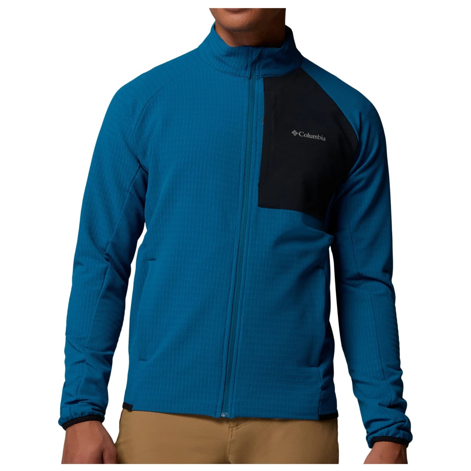 Мъжко поларено яке Columbia Superior Summit Grid Full Zip M Fleece jacket - Phoenix Blue