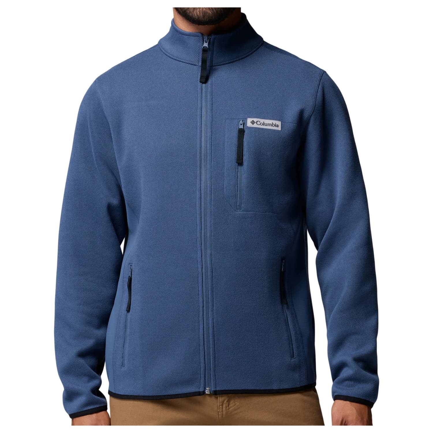 Мъжко поларено яке Columbia Sweater Weather Full Zip Fleece jacket - Dark Mountain