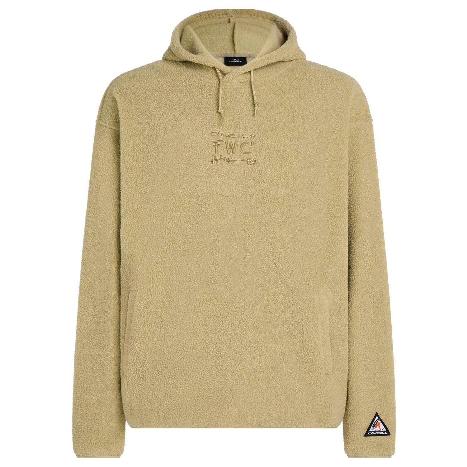 Мъжки поларен пуловер O'Neill FWC'Play High Pile Fleece Hoodie Fleece jumper - Olive Blush
