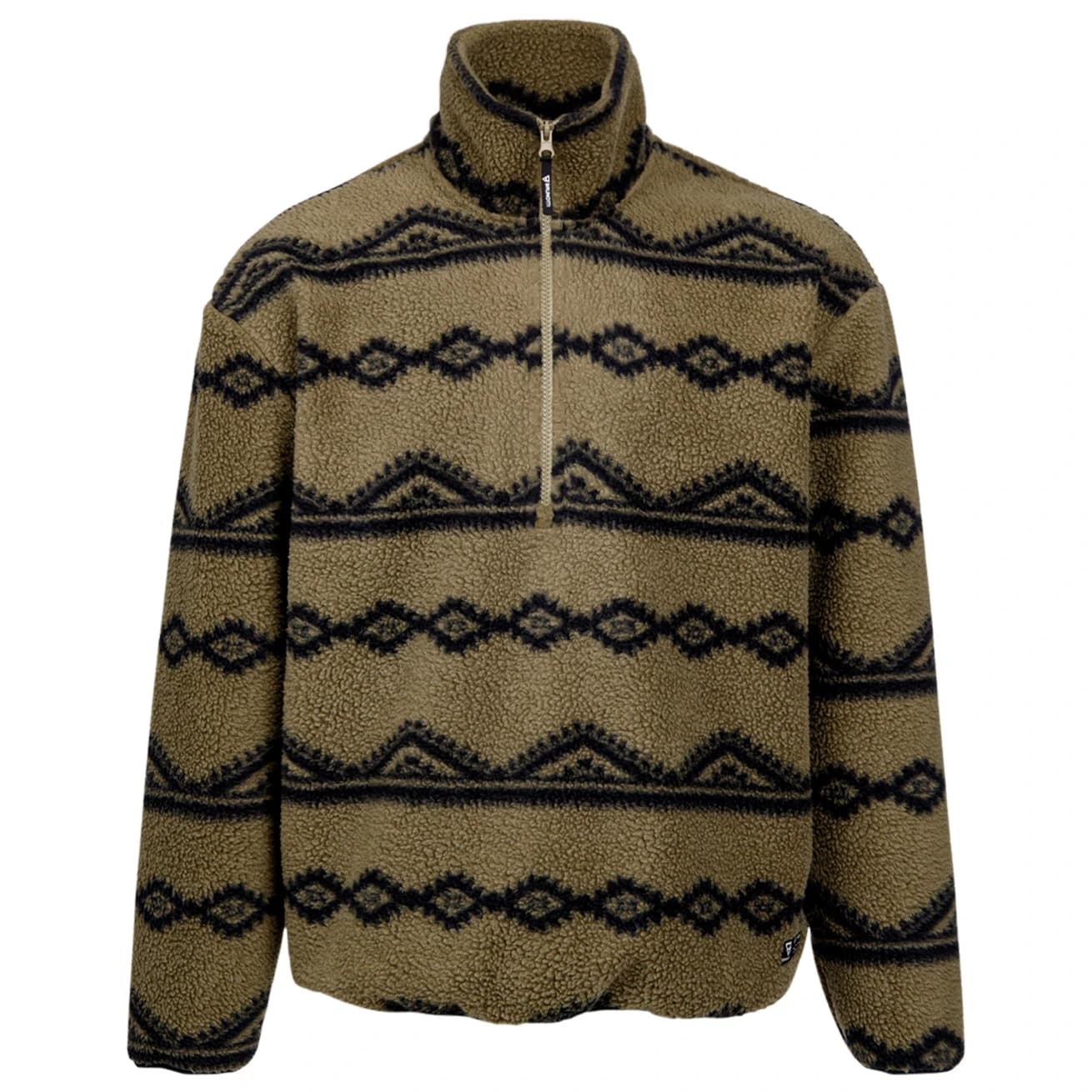Поларен пуловер Brunotti Kennet Fleece jumper - Dusky Green