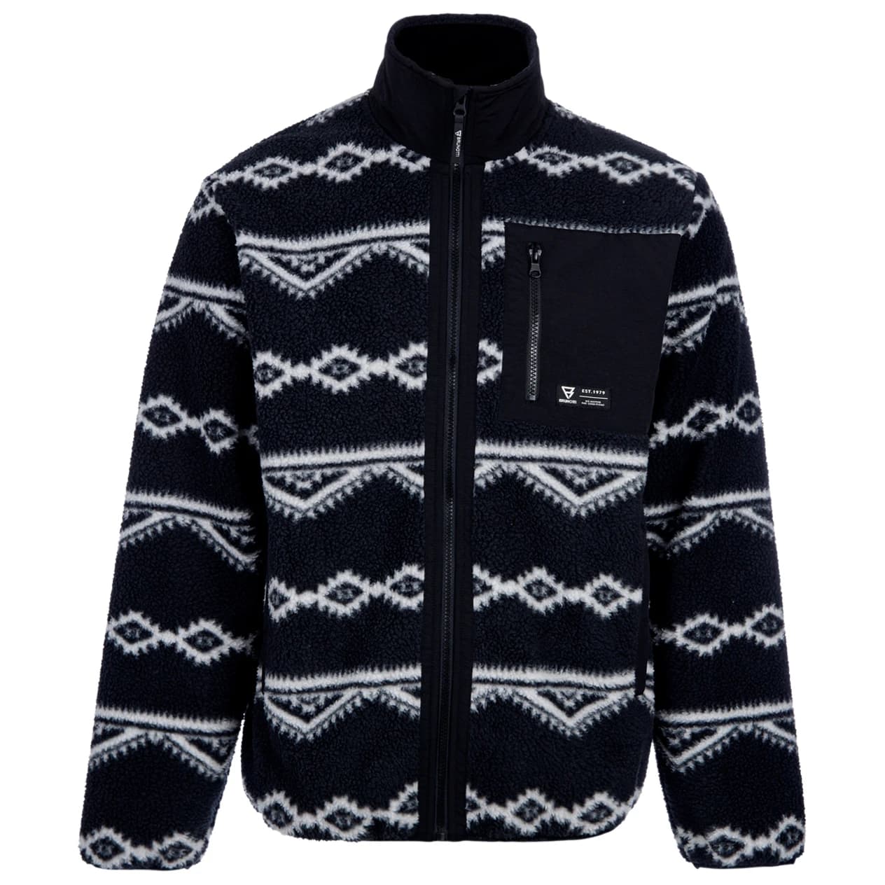 Поларено яке Brunotti Kevio-Zip Fleece jacket - Black