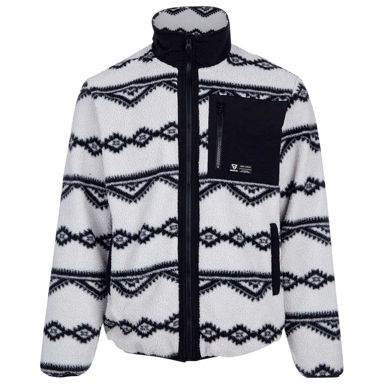 Поларено яке Brunotti Kevio-Zip Fleece jacket - Soft Grey