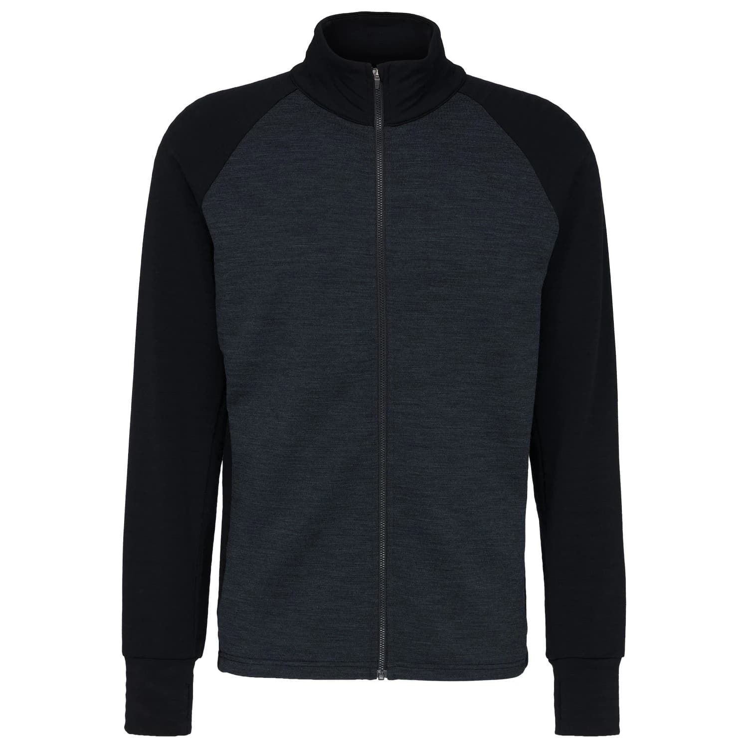 Вълнено яке Stoic MerinoFleece260 FlenSt. II Jacket Merino jacket - Black / Black / Melange