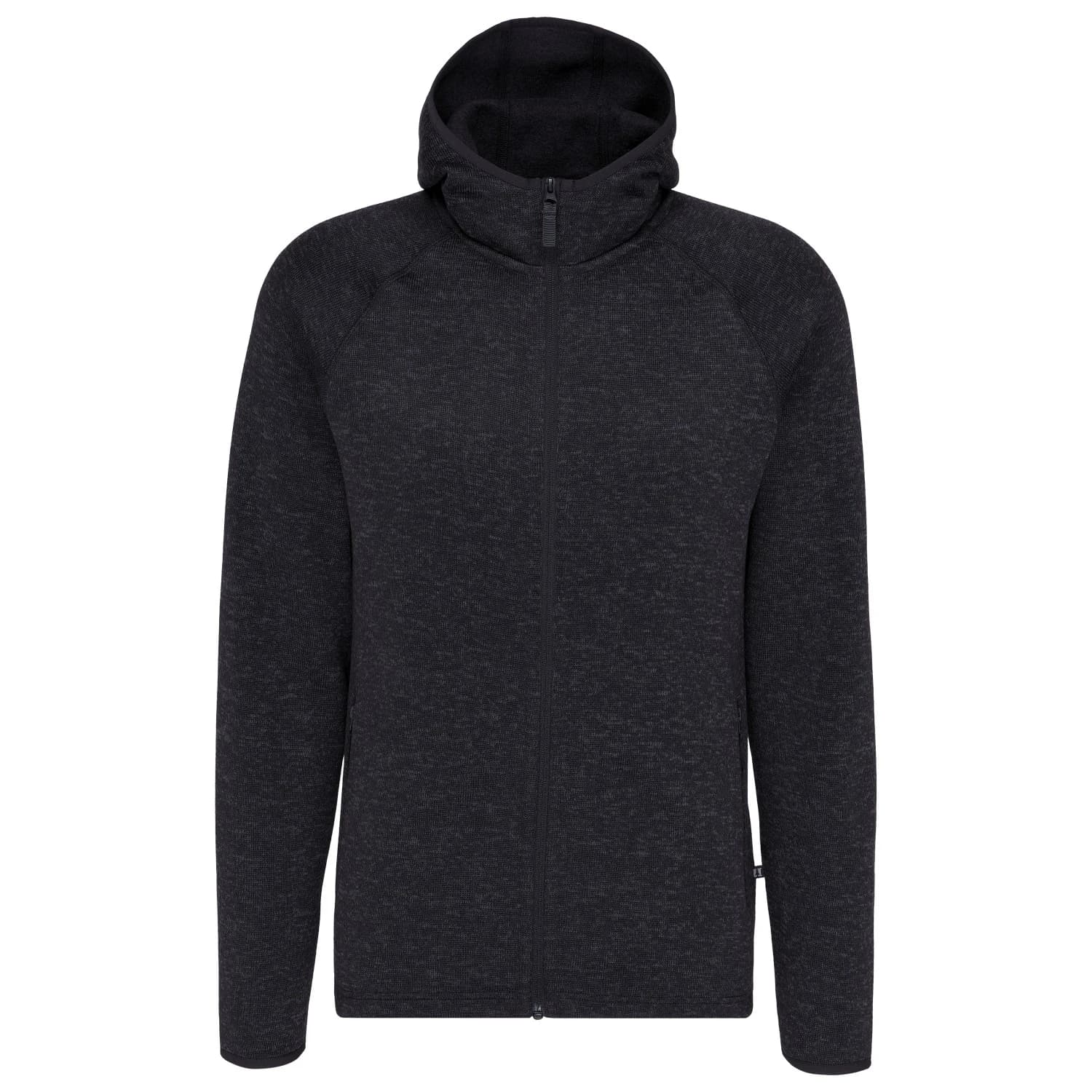 Вълнено яке Stoic MerinoFleece260 FlenSt. II Zip Hoody Merino hoodie - Black / Black / Melange