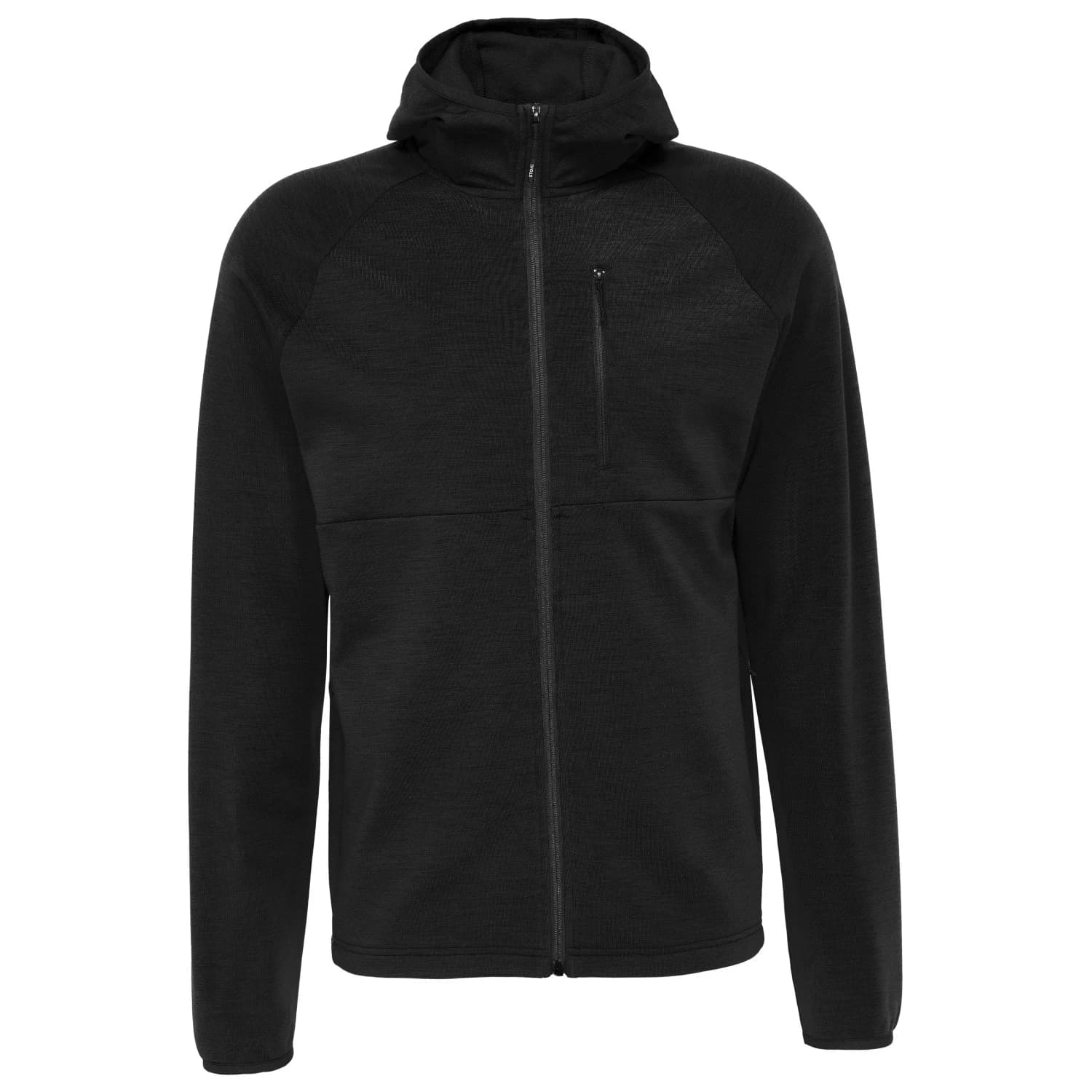 Вълнено яке Stoic MerinoFleece270 KuolpaLightSt. III Zip Hoody Merino hoodie - Black