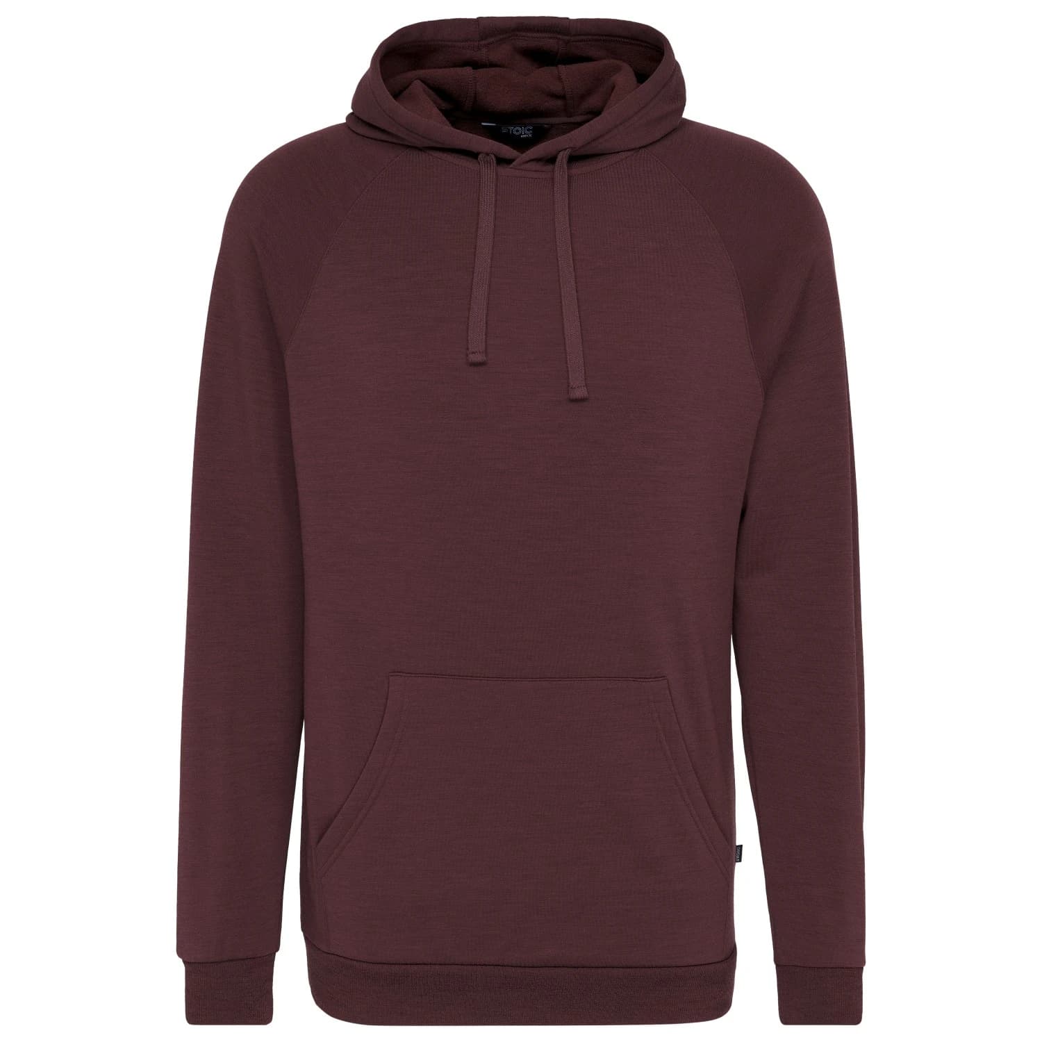 Вълнен пуловер Stoic MerinoFleece270 MMXX.Lulea Hoody Merino hoodie - Dark Rosewood