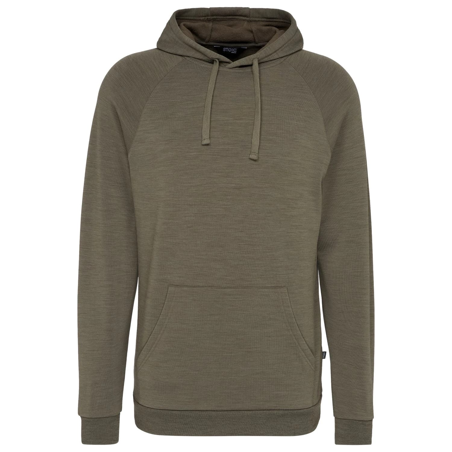 Вълнен пуловер Stoic MerinoFleece270 MMXX.Lulea Hoody Merino hoodie - Olive Green