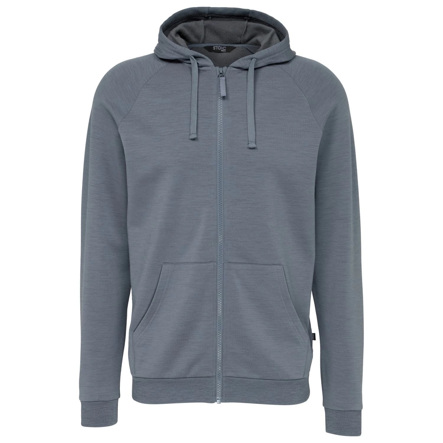 Вълнено яке Stoic MerinoFleece270 MMXX.Lulea Zip Hoody Merino hoodie - Pale Blue Grey