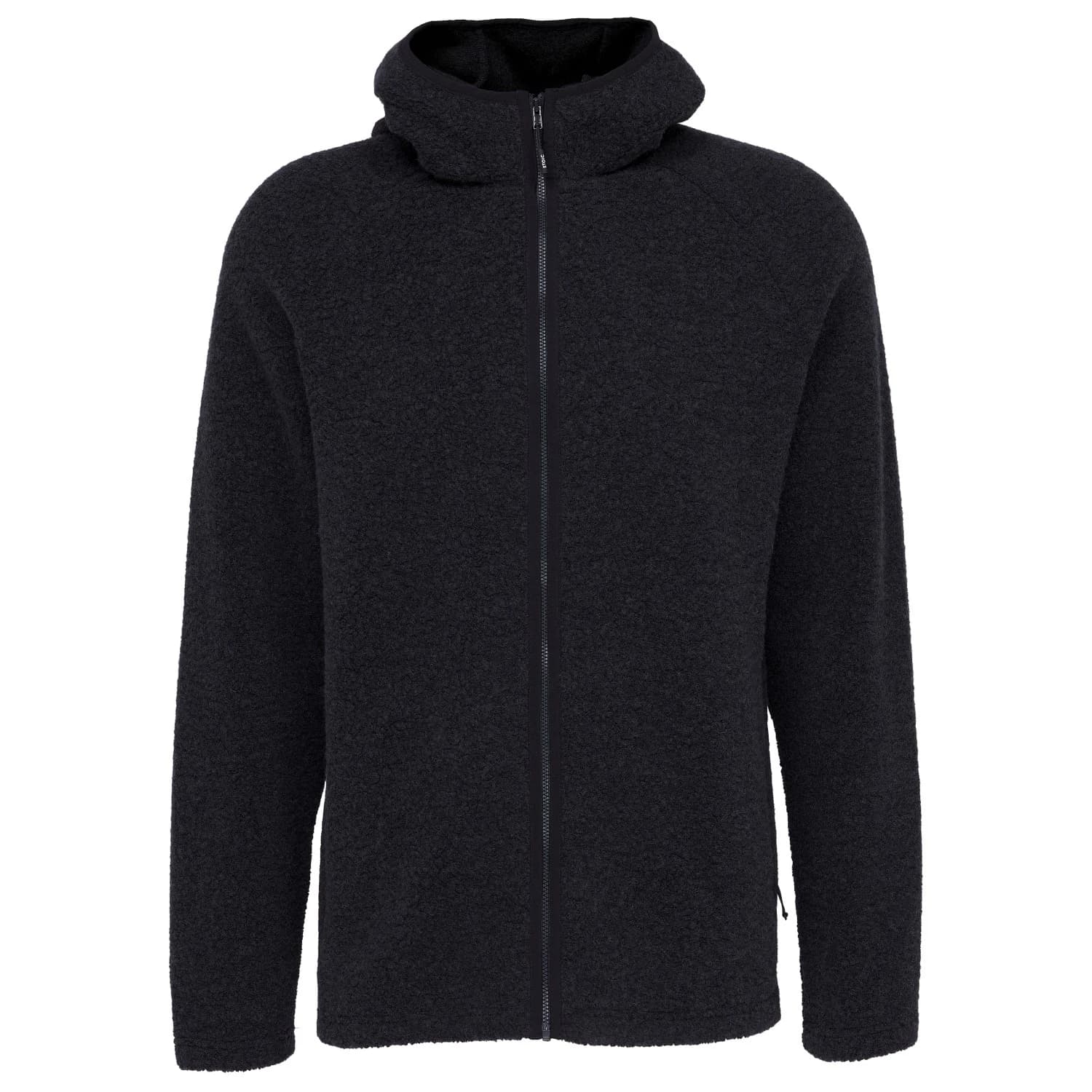 Вълнено яке Stoic MerinoPile RissnaSoftSt. Zip Hoody Merino hoodie - Black