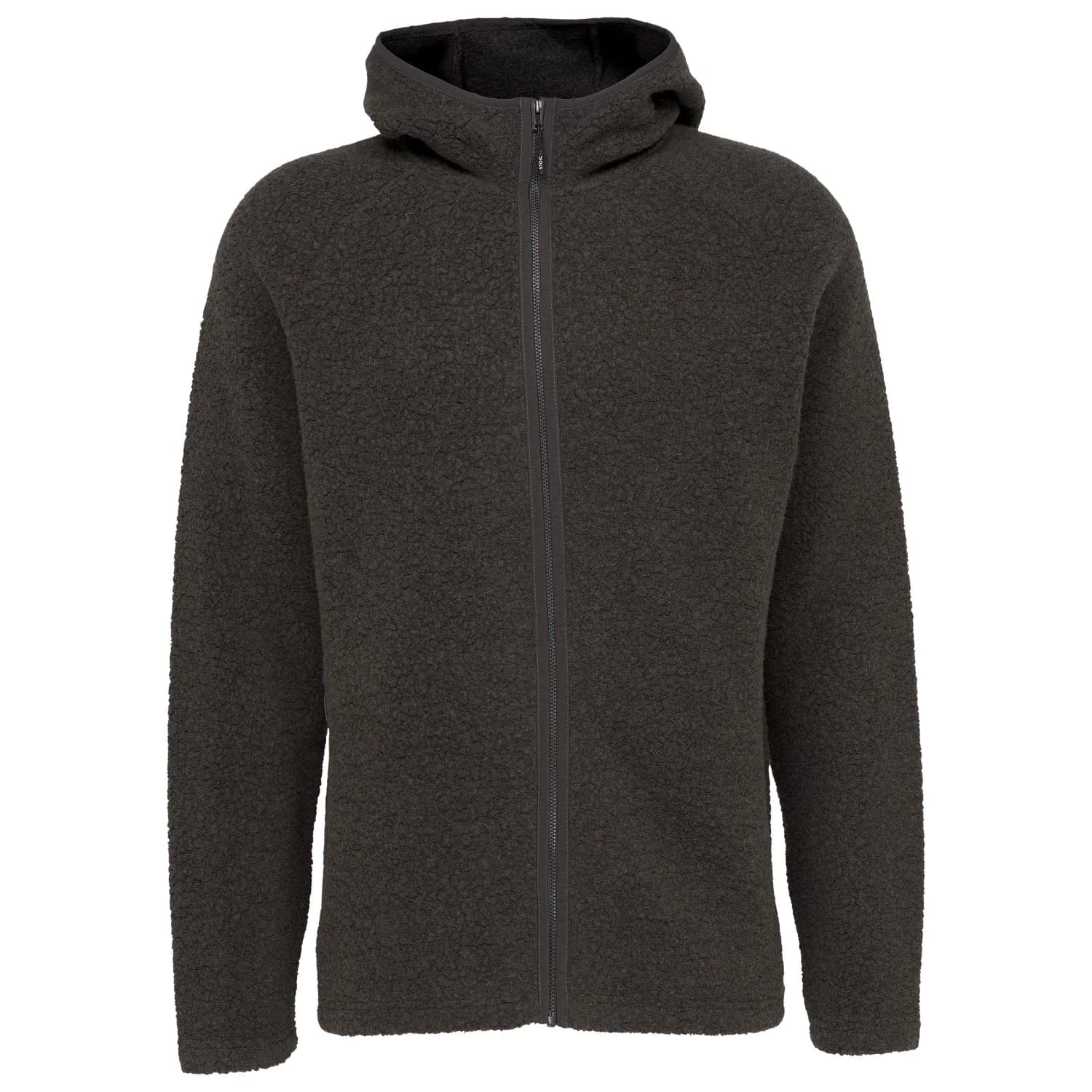 Вълнено яке Stoic MerinoPile RissnaSoftSt. Zip Hoody Merino hoodie - Dark Olive Green