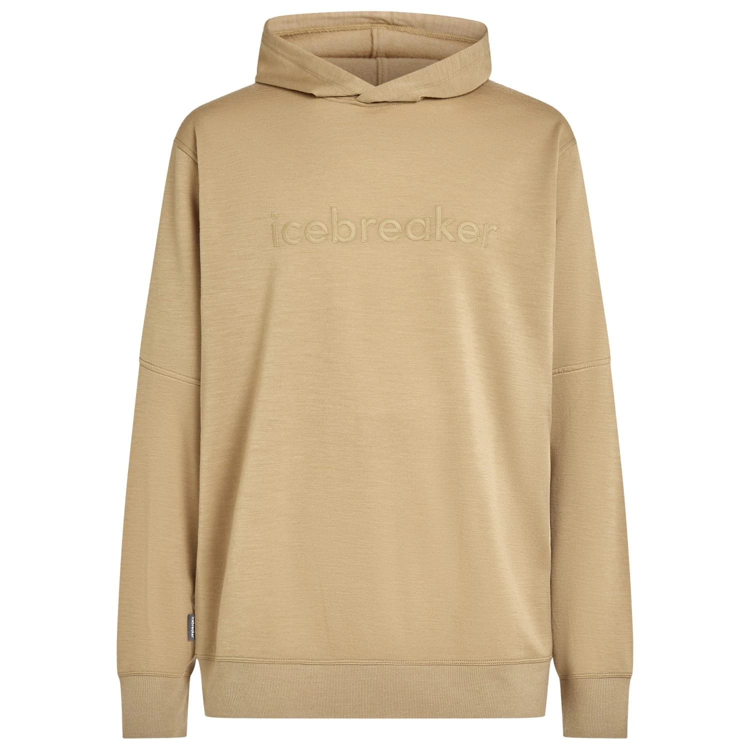 Вълнен пуловер Icebreaker Merino 360 Realfleece Elemental L/S Hoodie Merino hoodie - Cumin