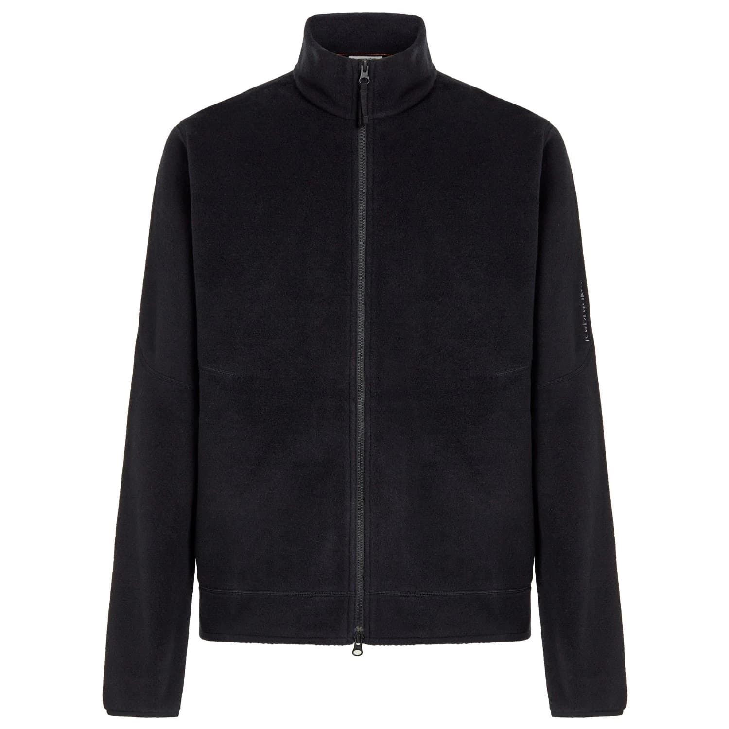 Вълнено яке Icebreaker Merino Blend 800 Realfleece Classic Pile L/S Zip Merino jacket - Black