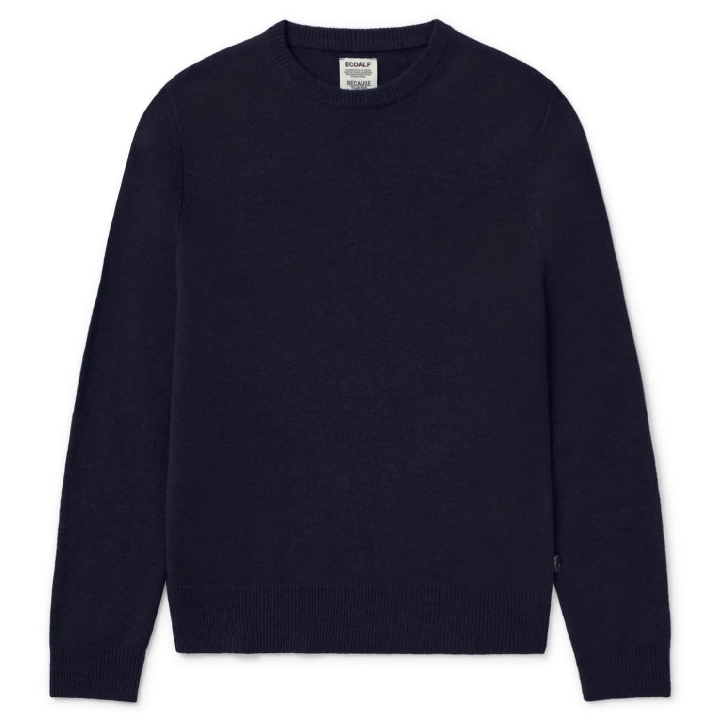 Вълнен пуловер Ecoalf Laguna Knit Jumper - Deep Navy