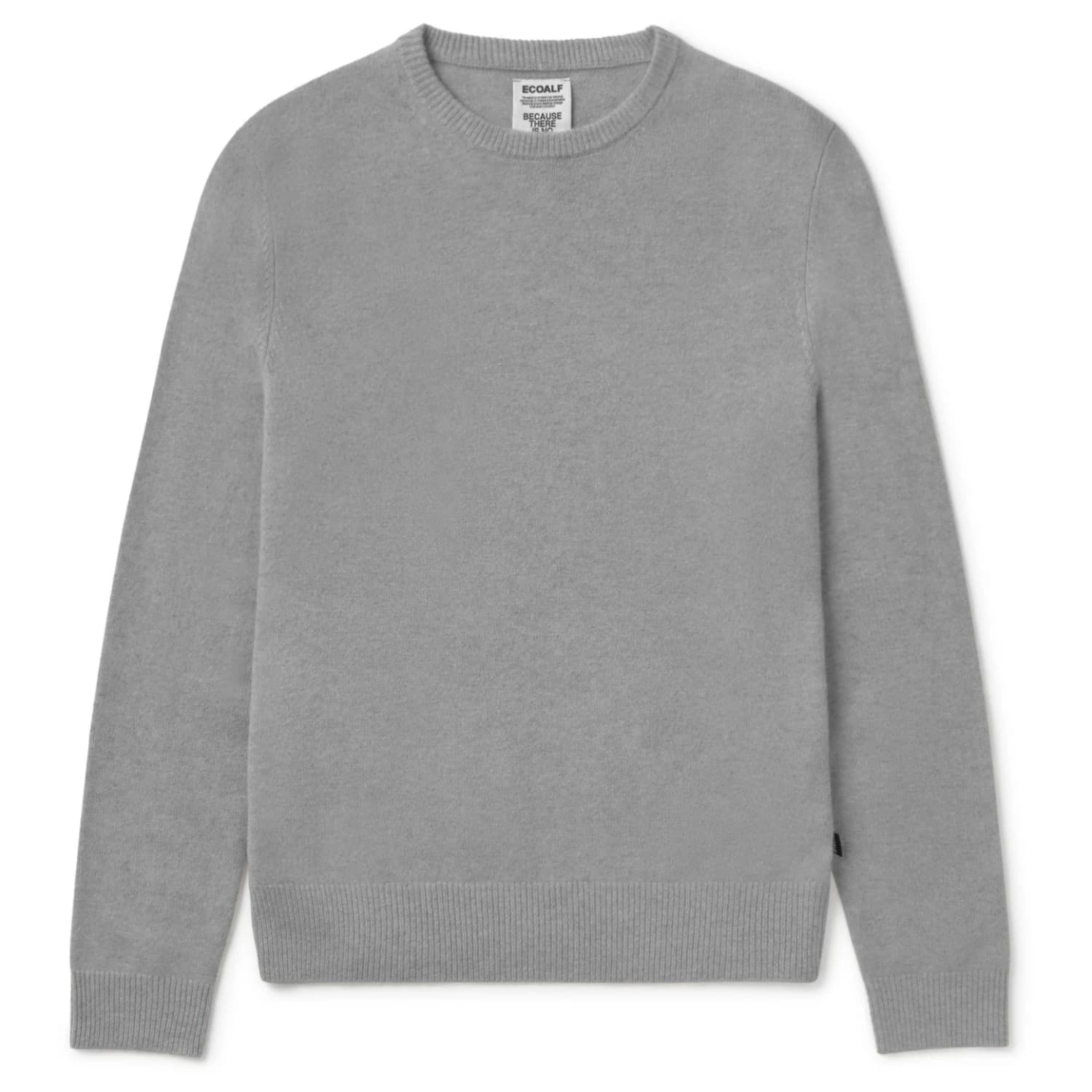 Вълнен пуловер Ecoalf Laguna Knit Jumper - Light Grey Melange
