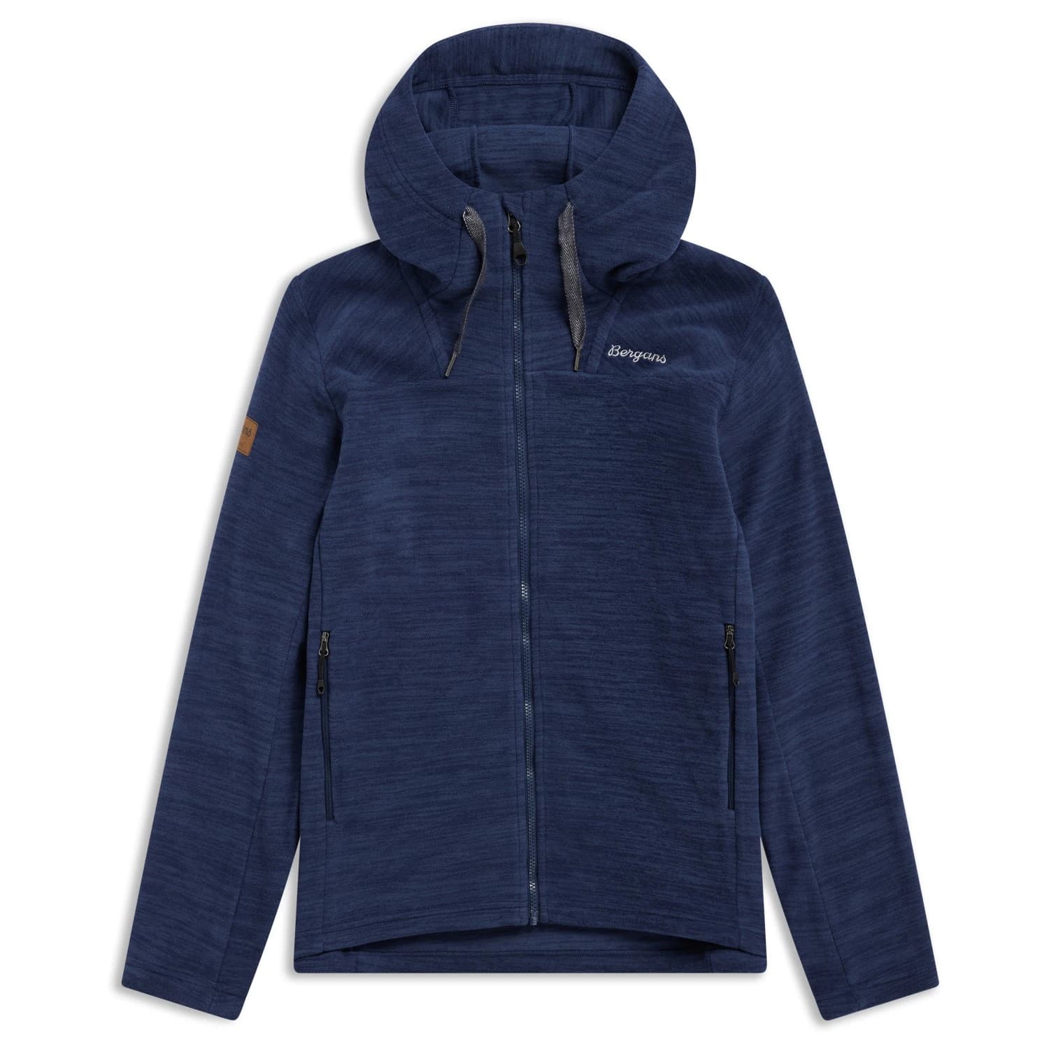 Мъжко поларено яке Bergans Hareid Fleece Hood Jacket Fleece jacket - Navy Blue