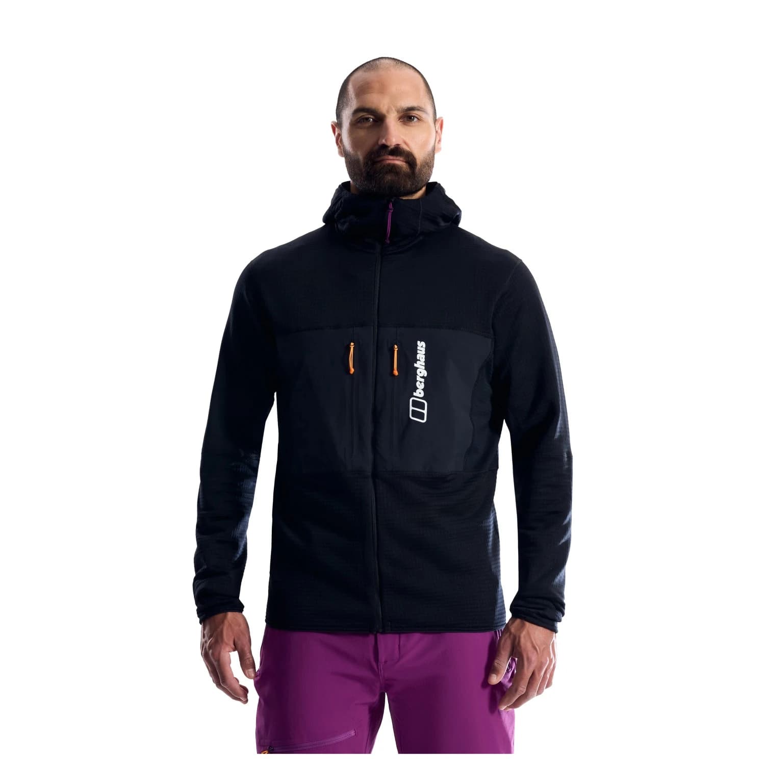 Поларено яке Berghaus Mtn Guide Mw Slim Hoody Fleece jacket - Jet Black