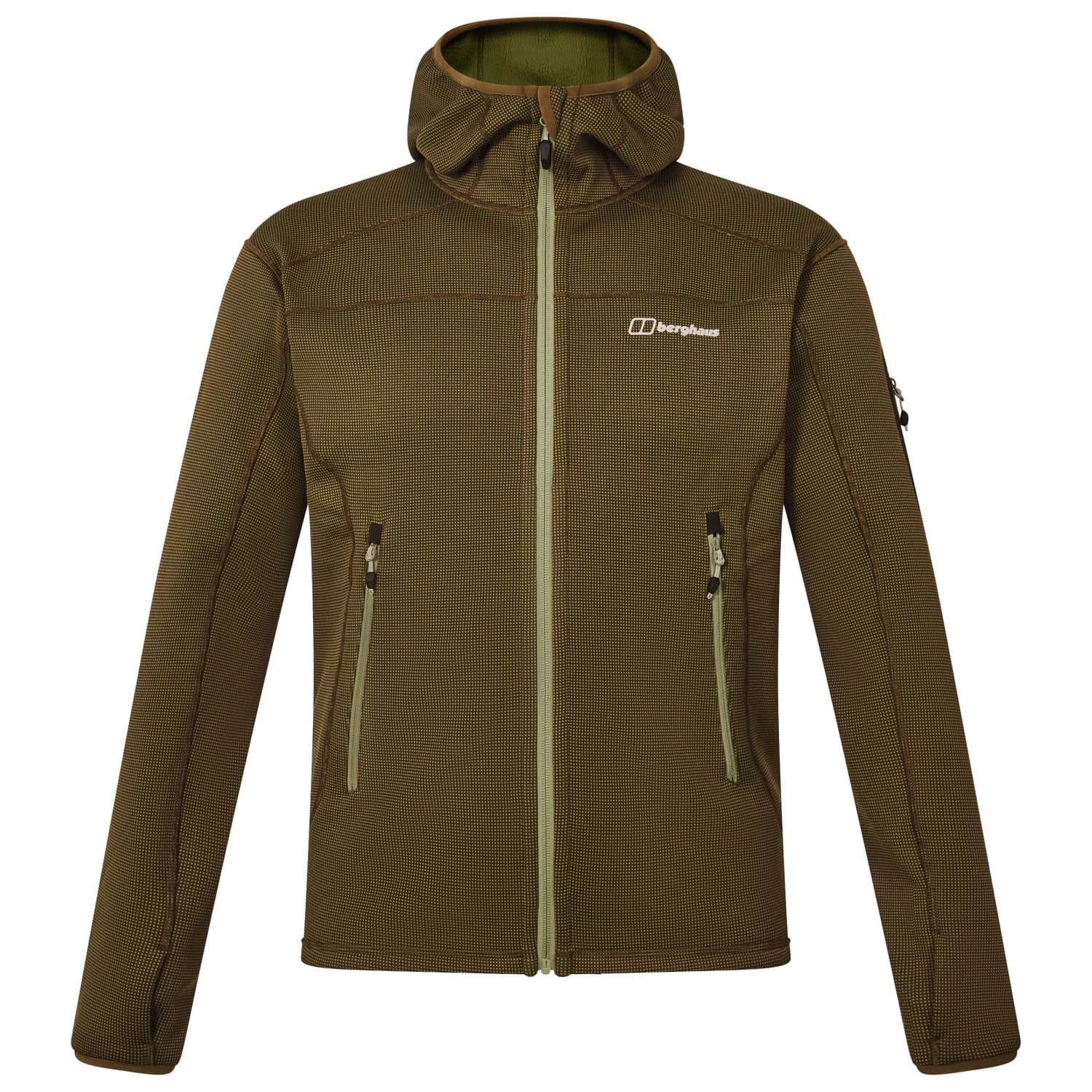 Мъжко поларено яке Berghaus Pravitale MTN 2.0 Hooded Jacket Fleece jacket - Dapple / Bark
