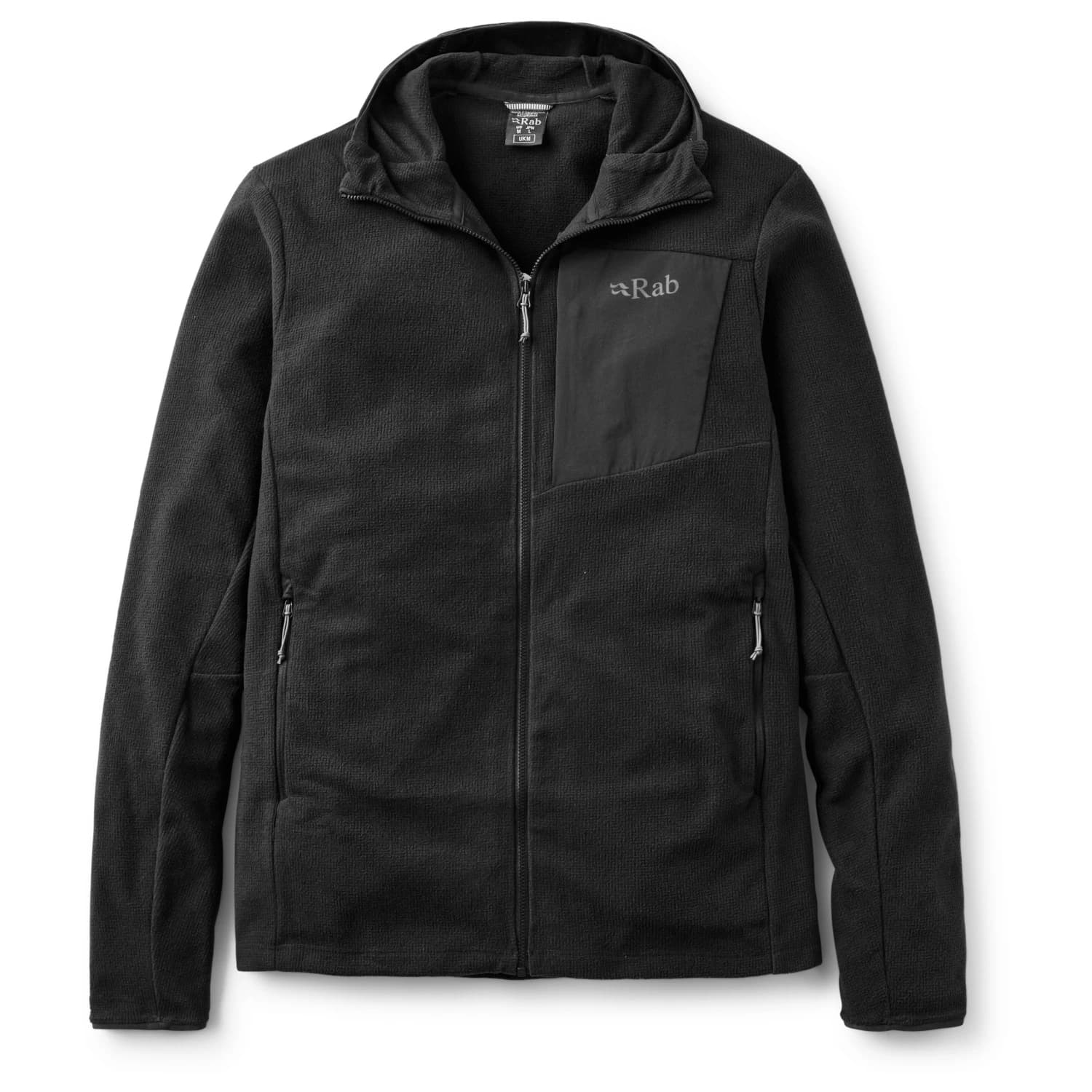 Мъжко поларено яке Rab Tecton Hoody Fleece jacket - Black