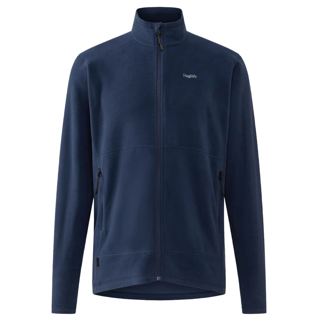 Мъжко поларено яке Haglöfs Buteo Mid II Jacket Fleece jacket - Tarn Blue