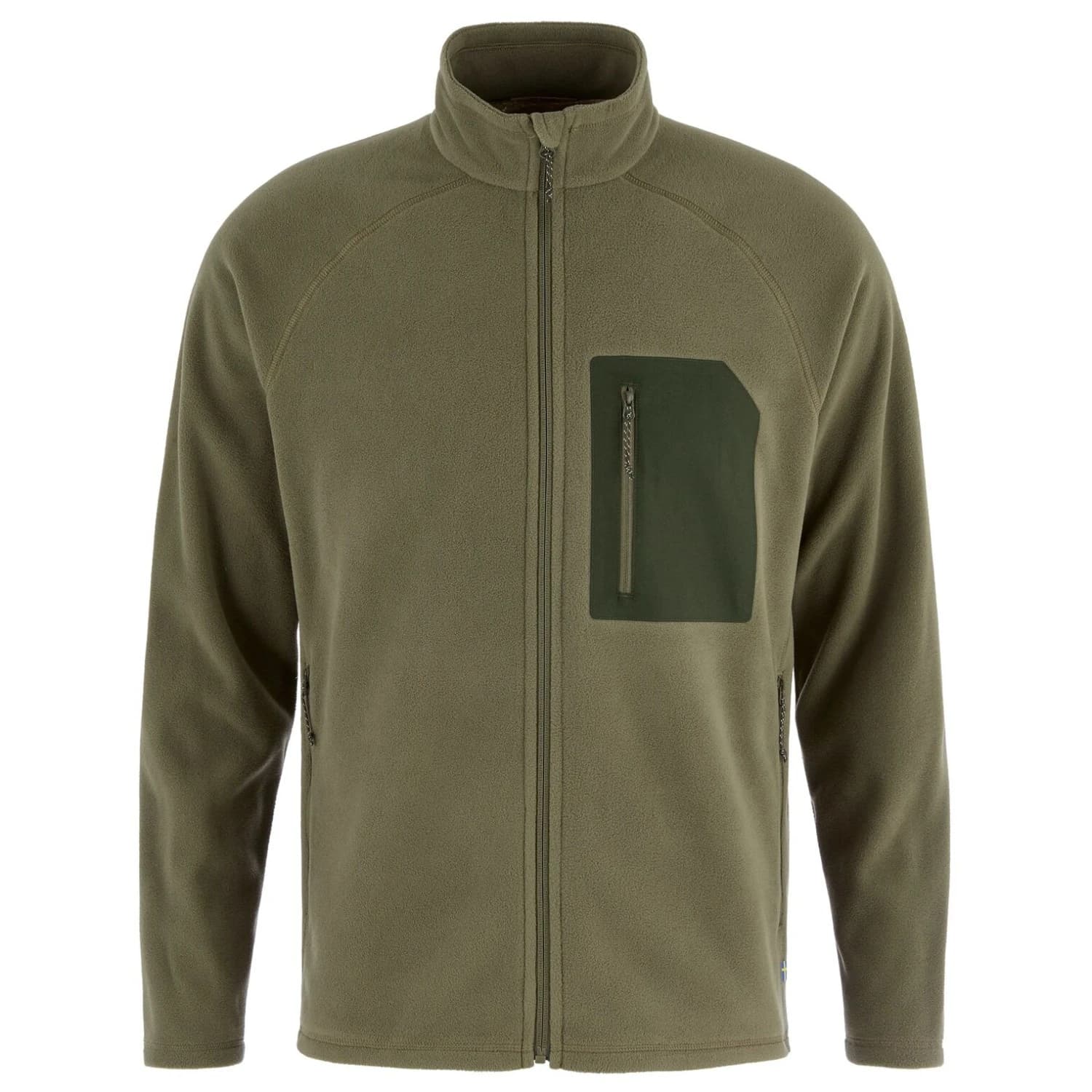 Мъжко поларено яке Fjällräven Kaipak Fleece Fleece jacket - Laurel Green / Deep Forest