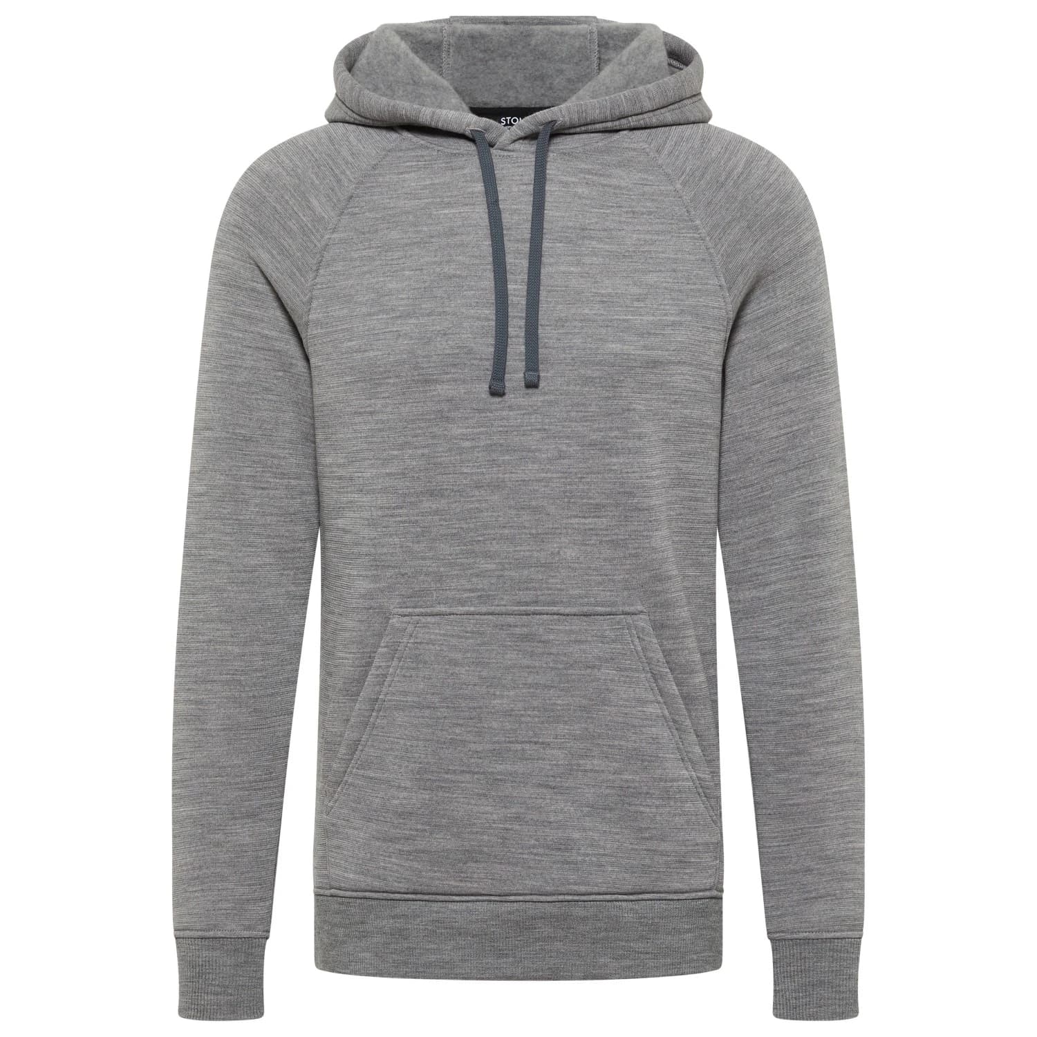 Вълнен пуловер Stoic MerinoWarmFleece SolbergSt. Hoody Merino hoodie - Grey / Melange