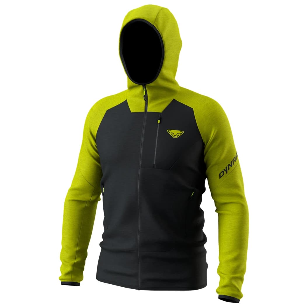 Мъжко поларено яке Dynafit Radical Wool Hooded Jacket Fleece jacket - Golden Lime / 0910