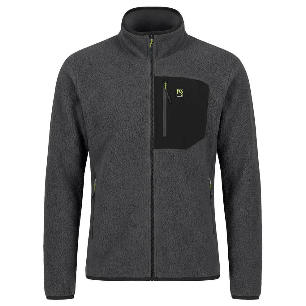 Мъжко поларено яке Karpos Moiazza Retrò Fleece Fleece jacket - Woodl.Gray / Black