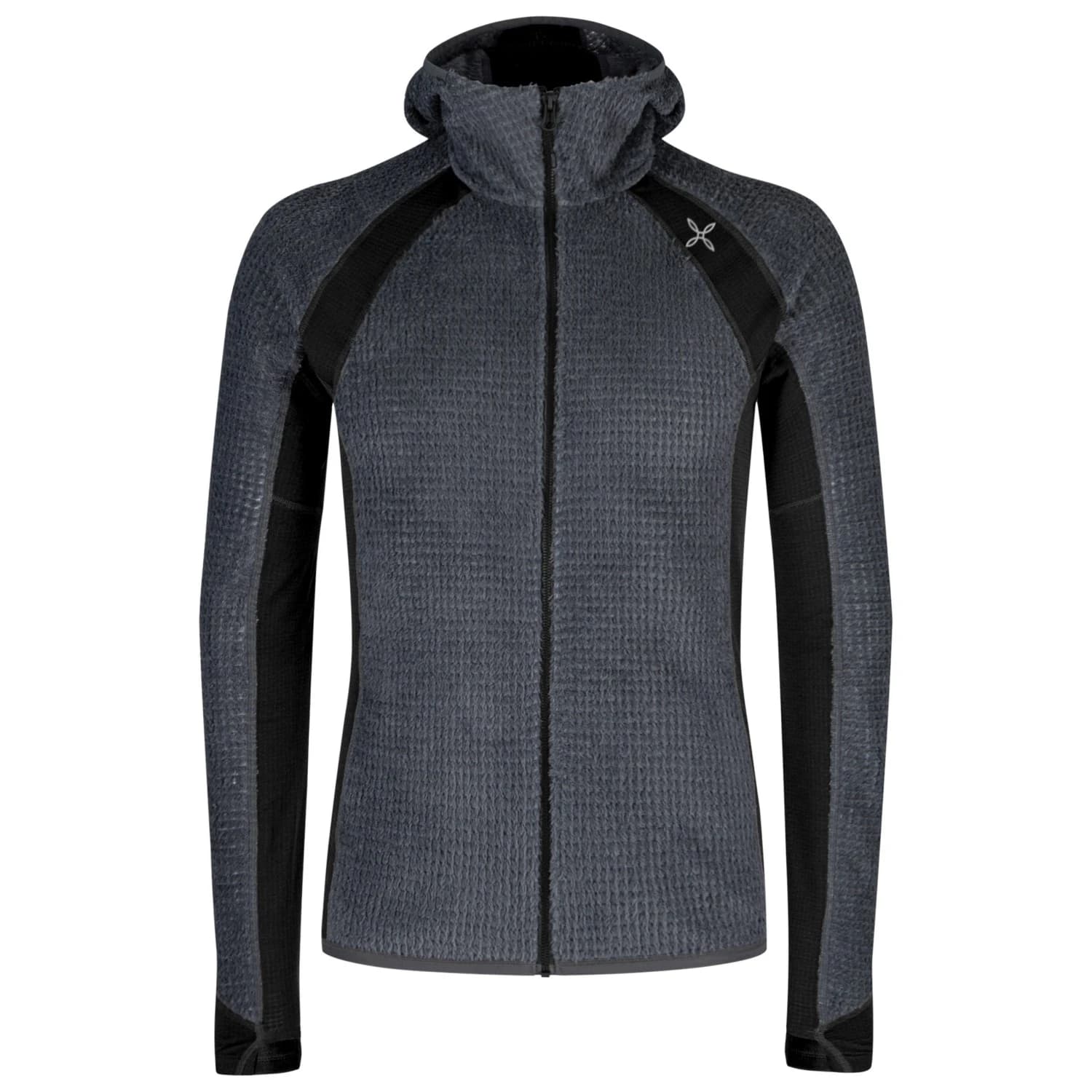 Поларено яке Montura Vertigo Ptc Alpha Fz Hooded Maglia Fleece jacket - Piombo