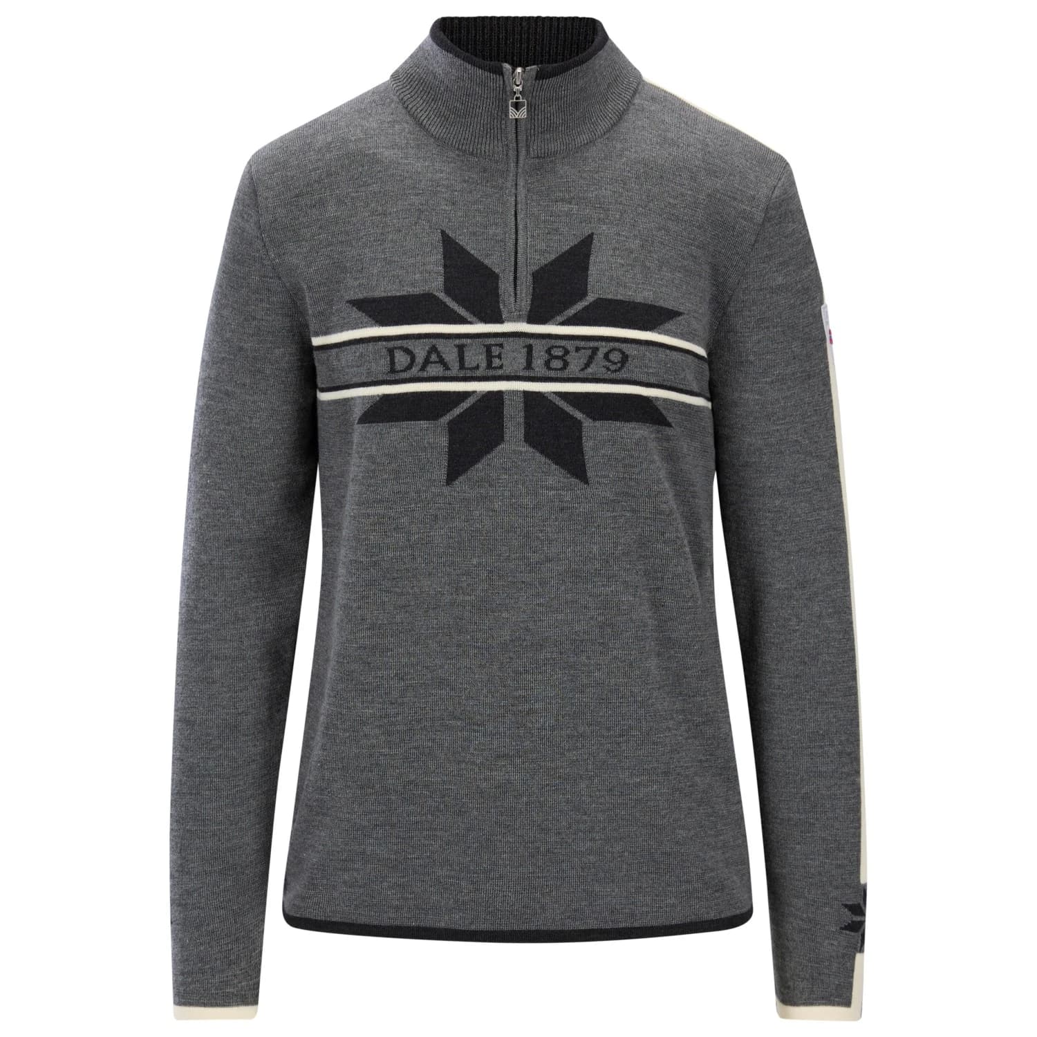 Вълнен пуловер Dale of norway Nåle Sweater Merino jumper - Smoke / Dark Charcoal
