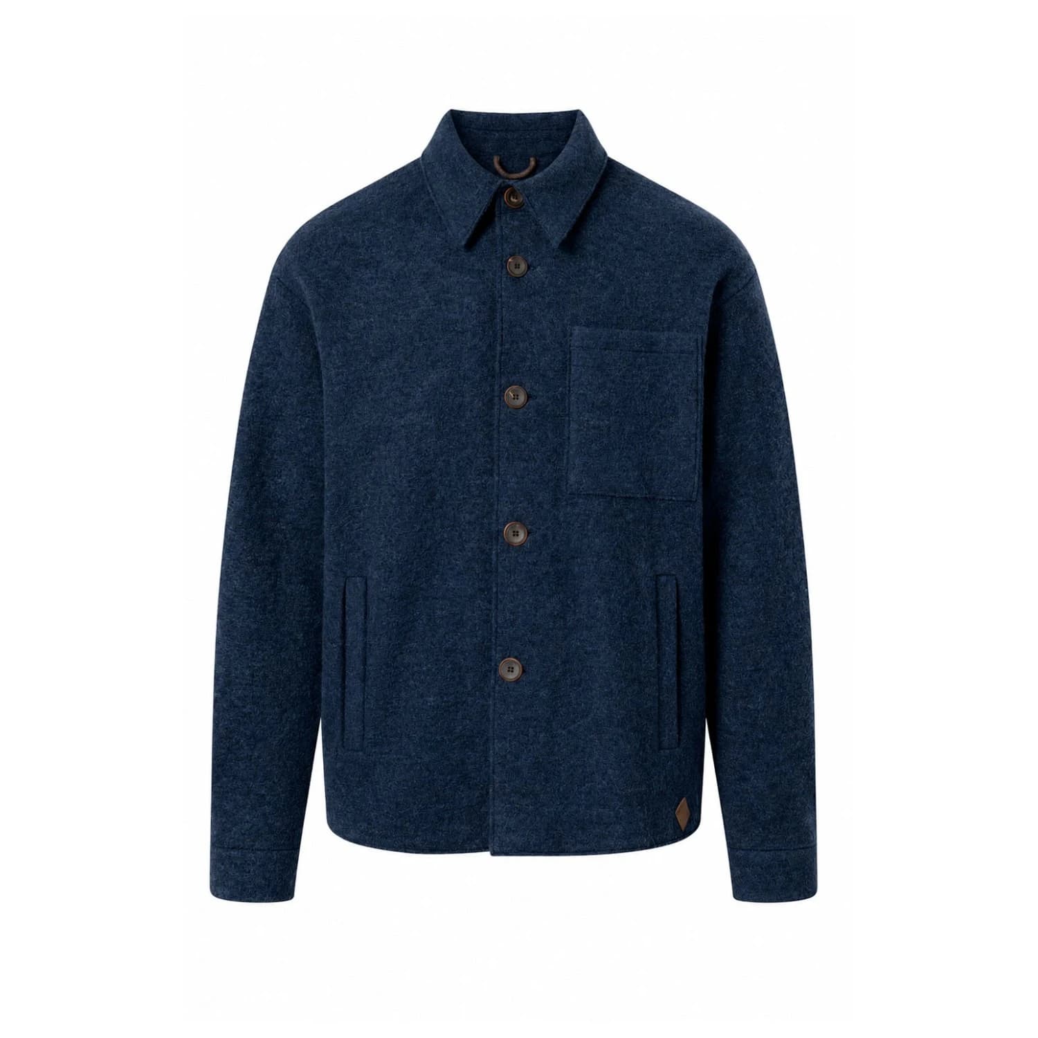 Вълнено яке STAPF Elvin Wool jacket - Ocean