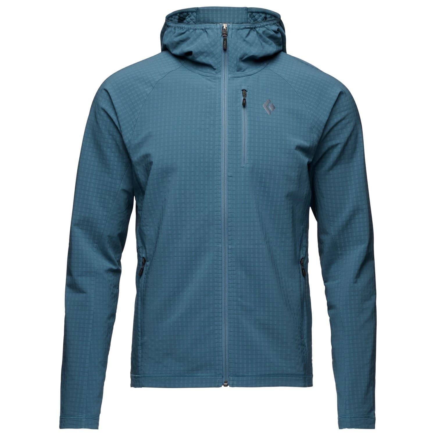 Мъжко поларено яке Black Diamond Coefficient Storm Full Zip Hoody Fleece jacket - Creek Blue