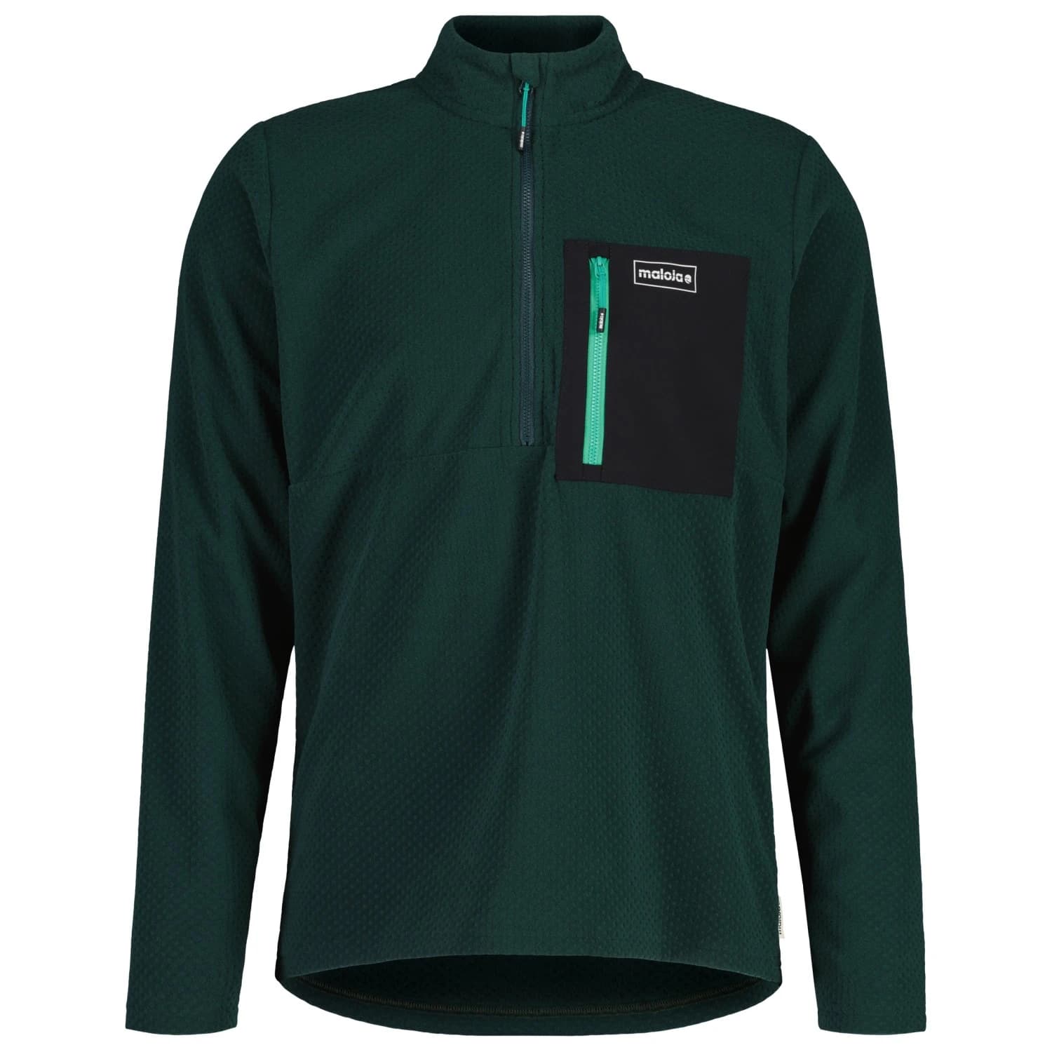 Поларен пуловер Maloja AramM. Fleece jumper - Mountain Pine
