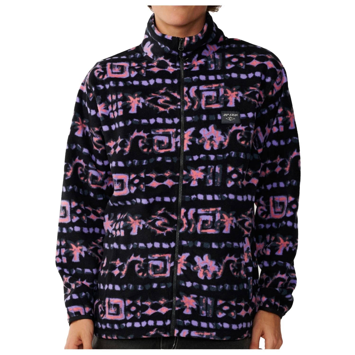 Мъжко поларено яке Rip Curl Sessions Polar Fleece Fleece jacket - Black