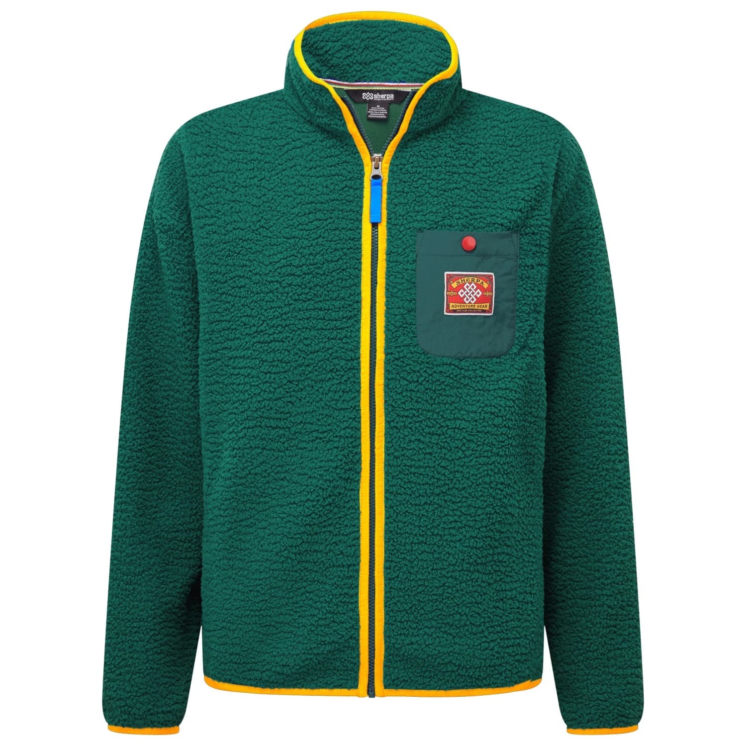 Поларено яке Sherpa Tarcho Full Zip Jacket Fleece jacket - Emerald