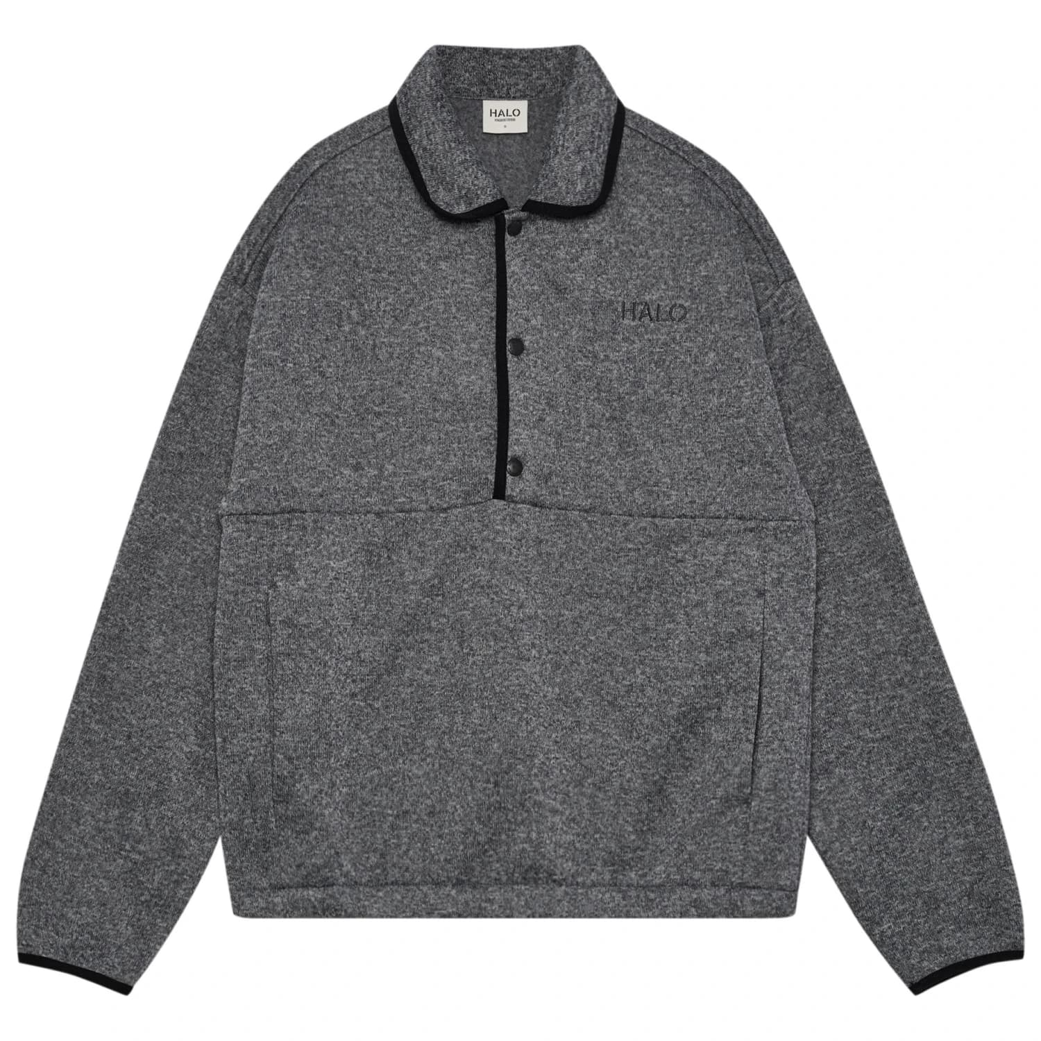 Поларен пуловер Halo Fusion Polo Knit Fleece jumper - Turbulence