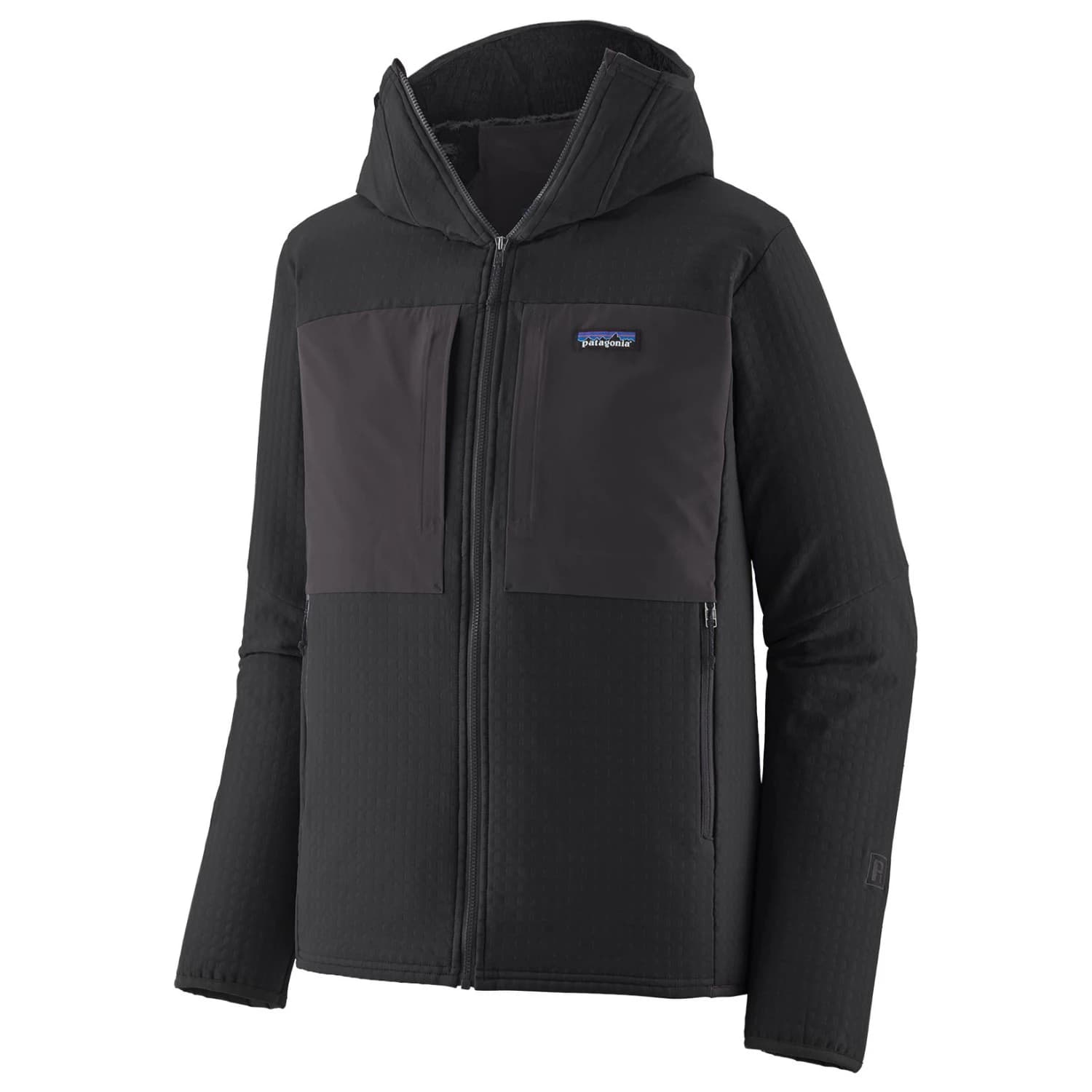 Мъжко поларено яке Patagonia R2 Techface Hoody Fleece jacket - Black