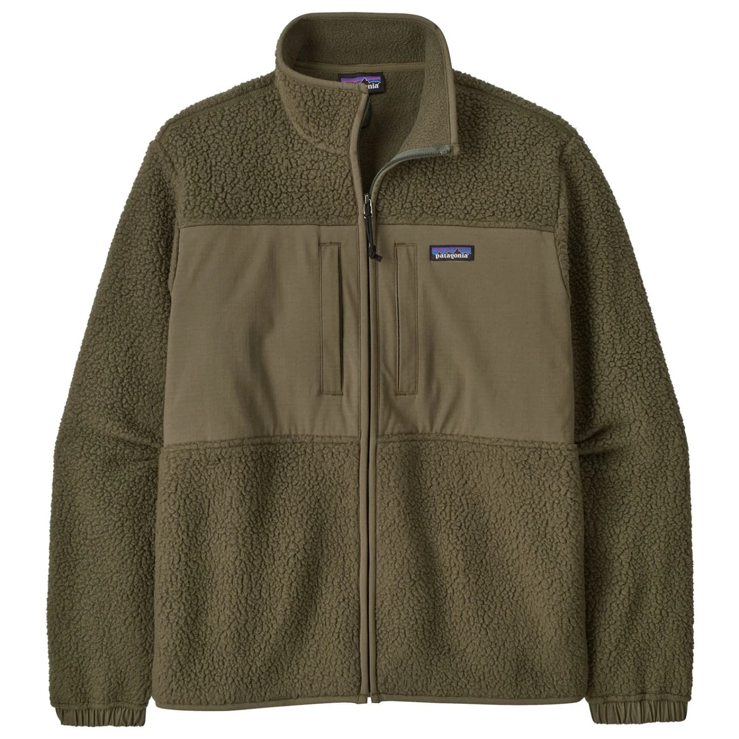 Мъжко поларено яке Patagonia Retro Pile Patch Jacket Fleece jacket - Basin Green