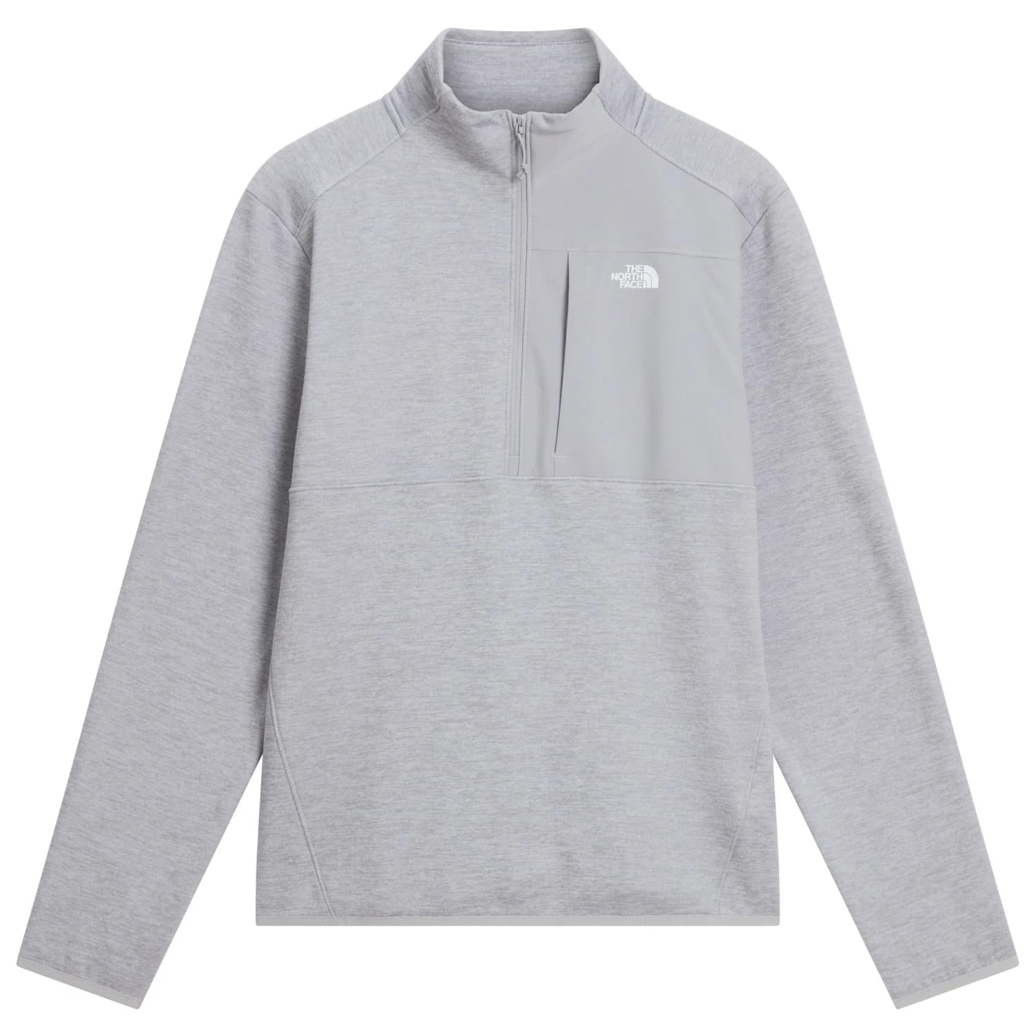 Мъжки поларен пуловер The North Face Performance Fleece 1/4 Zip Fleece jumper - TNF Pale Grey Heather