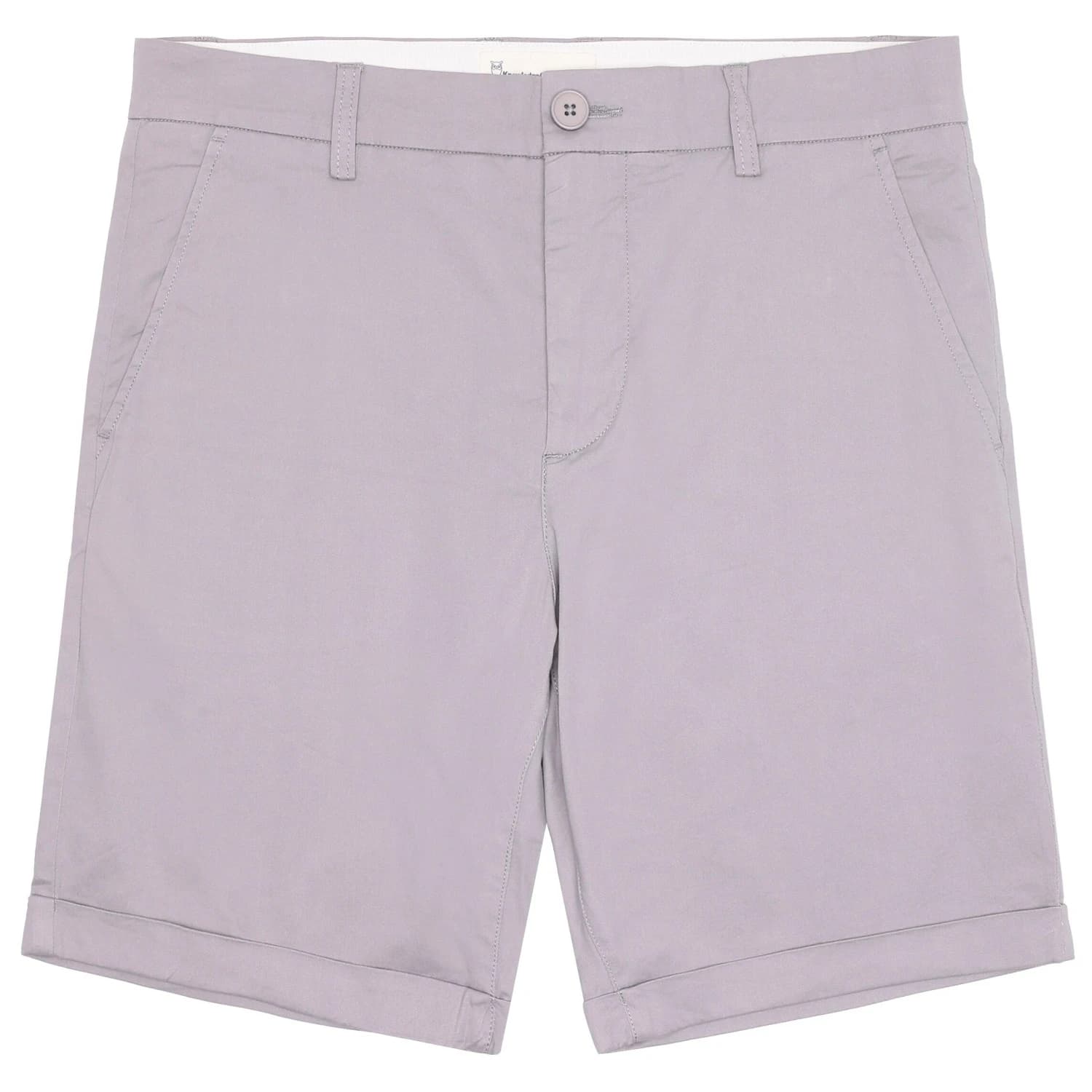 Мъжки ежедневен панталон Knowledgecotton apparel Chuck Regular Chino Poplin Shorts Vegan Casual trousers - Alloy