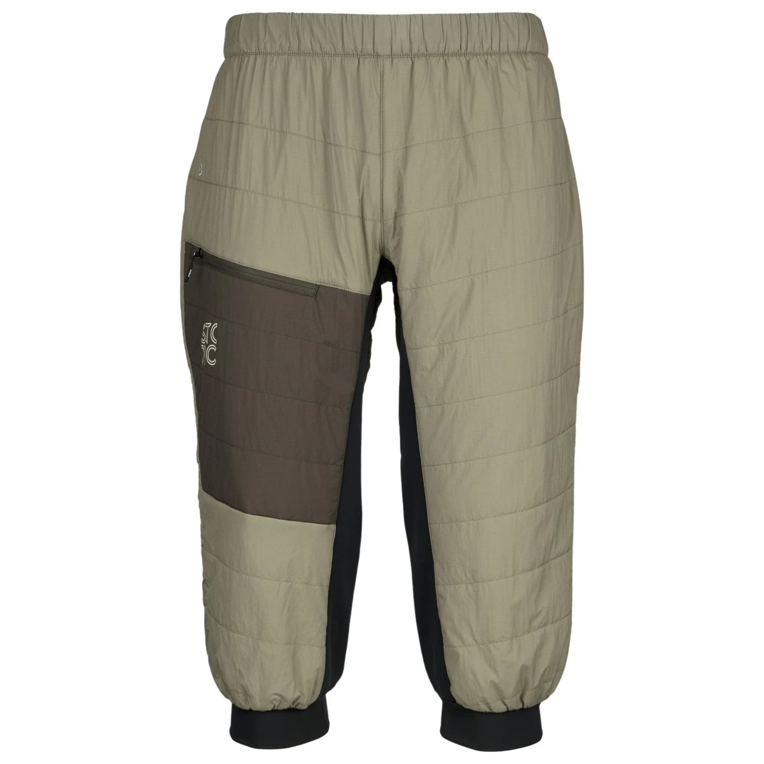 Синтетичен панталон Stoic MountainWool60 JokkmokkSt. Padded 3/4 Pants Winter trousers - Lichen Green / Multi